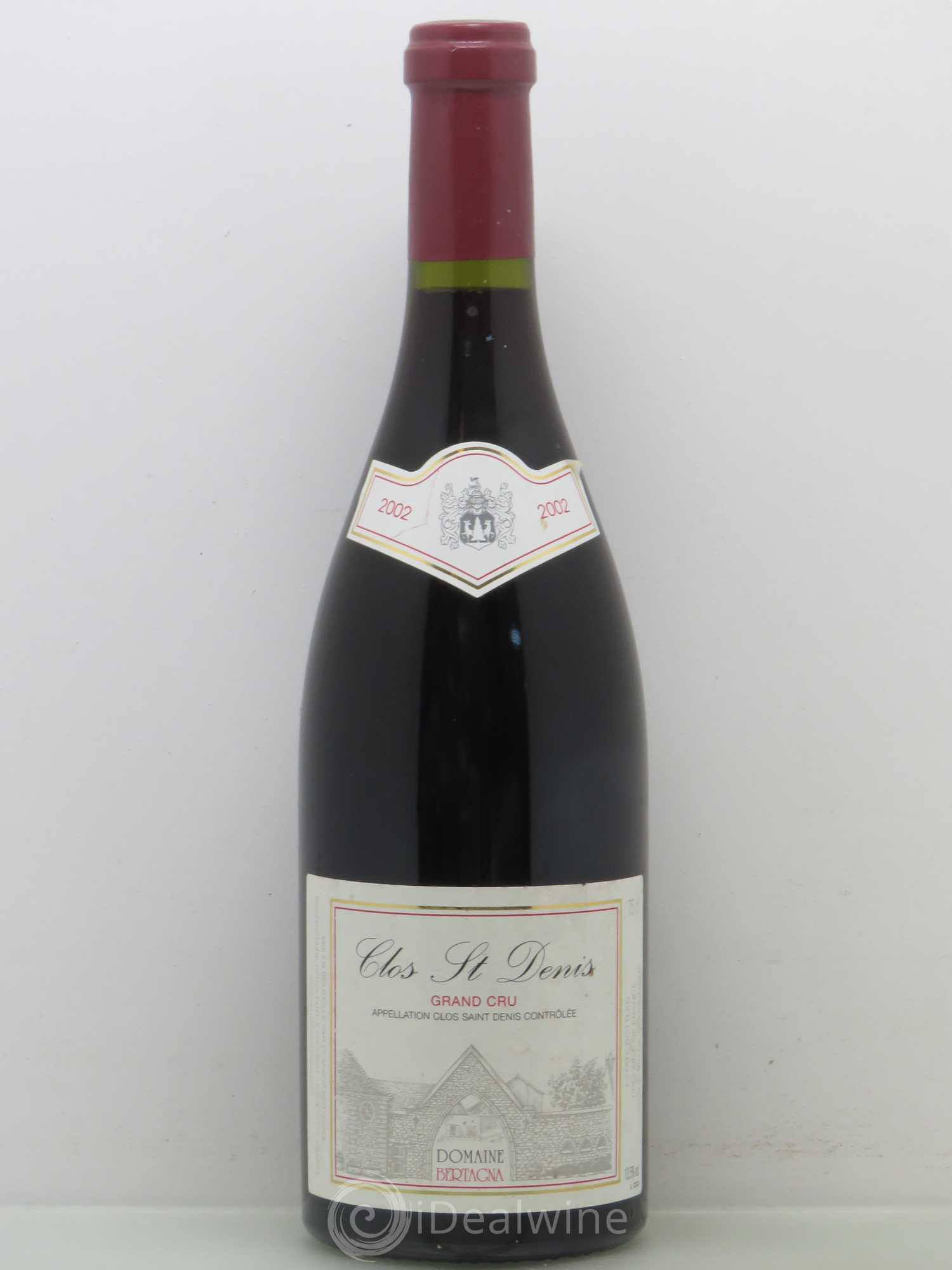 Clos Saint-Denis Grand Cru Bertagna 2002 - Lot de 1 bouteille - 0