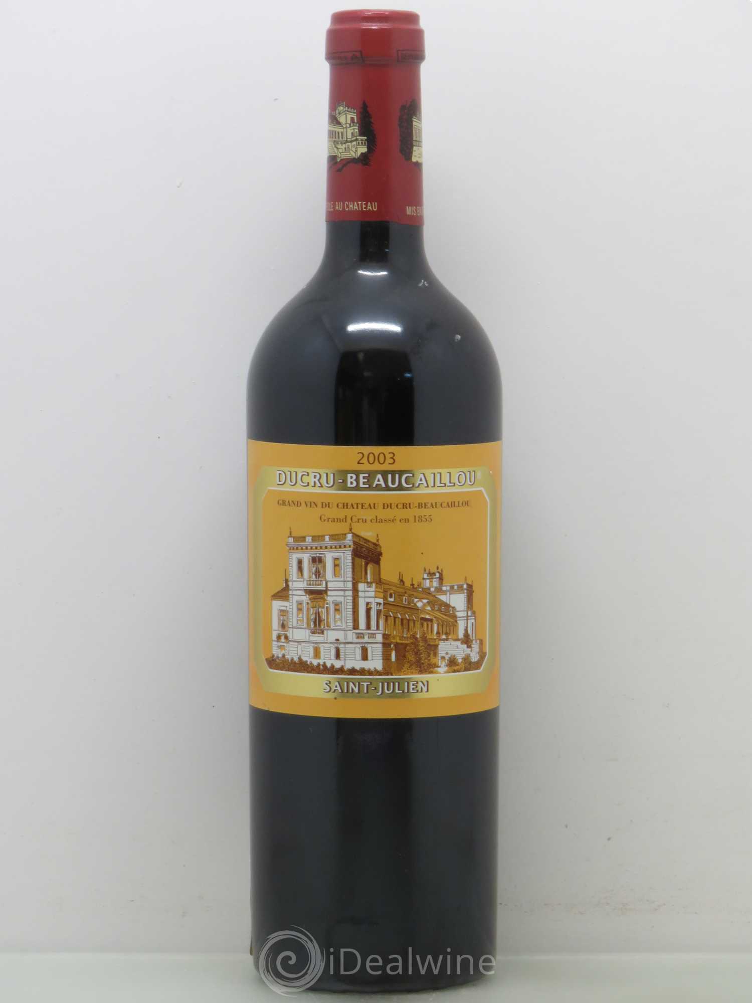 Château Ducru Beaucaillou 2ème Grand Cru Classé 2003 - Lot de 1 bouteille - 0