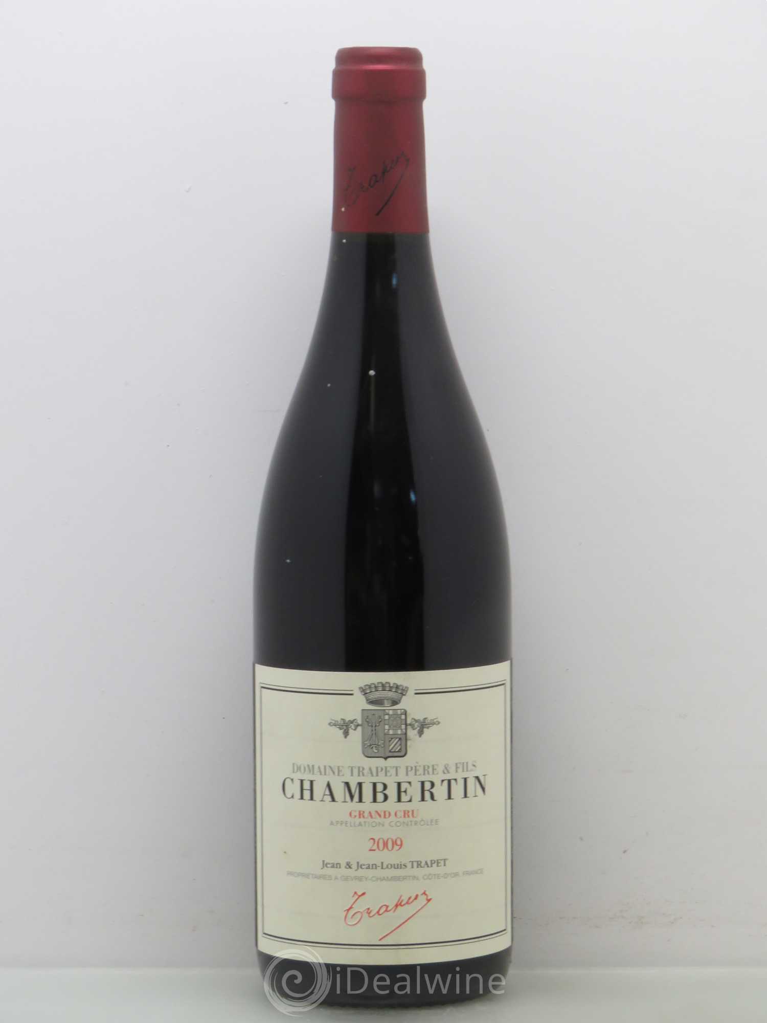 Chambertin Grand Cru Domaine Trapet 2009 - Lot de 1 bouteille - 0