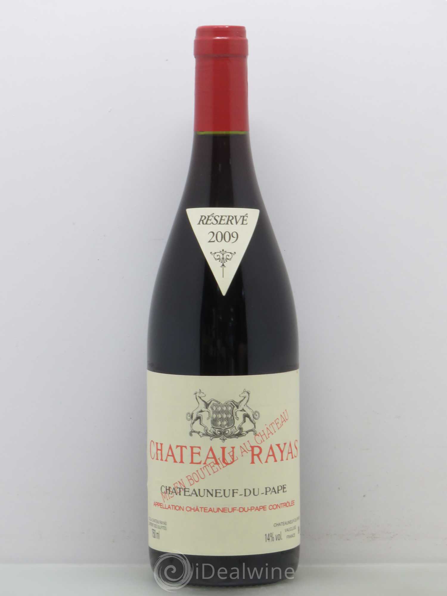 Châteauneuf-du-Pape Château Rayas Emmanuel Reynaud 2009 - Lot de 1 bouteille - 0