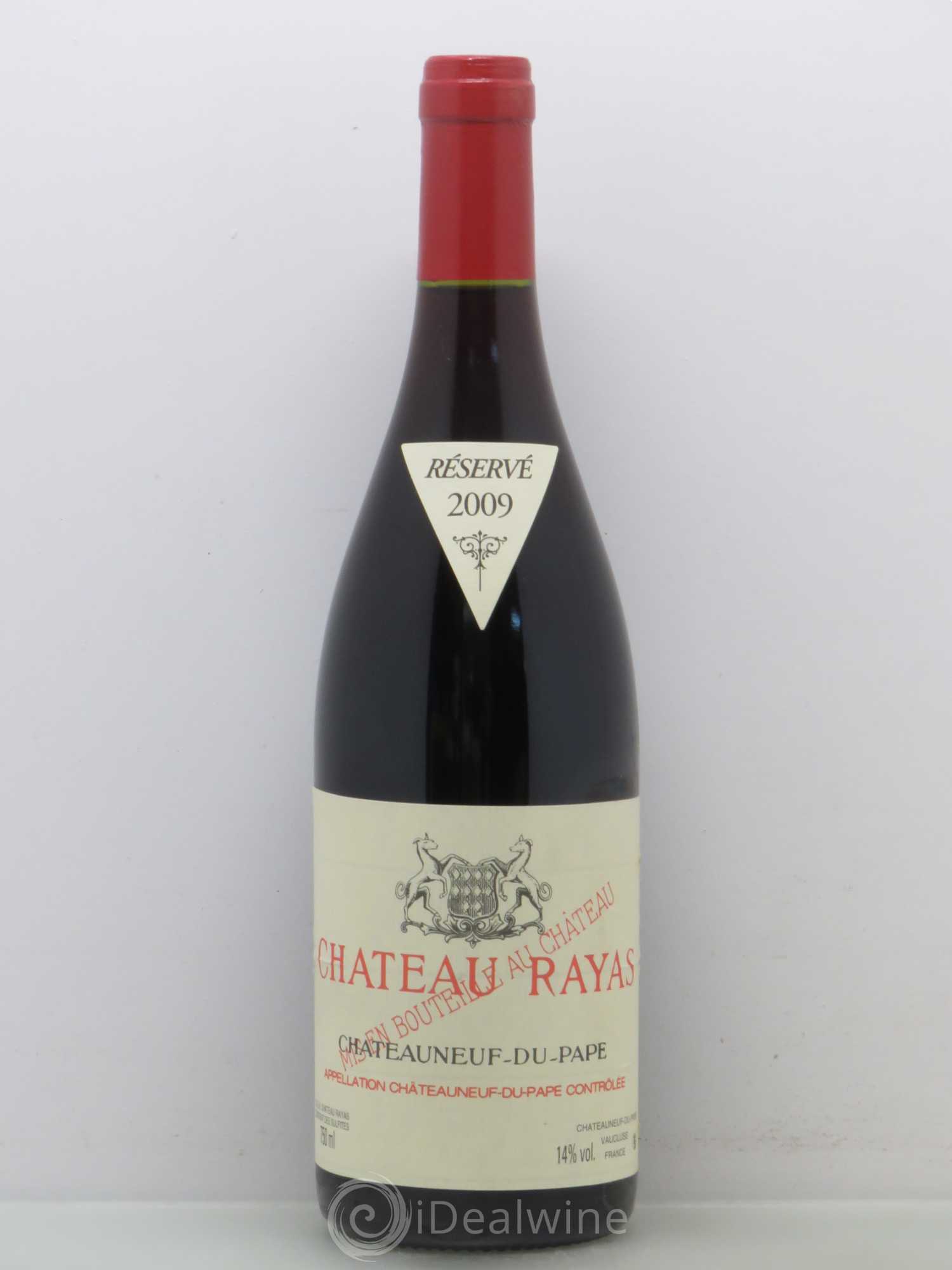 Châteauneuf-du-Pape Château Rayas Emmanuel Reynaud 2009 - Lot de 1 bouteille - 0