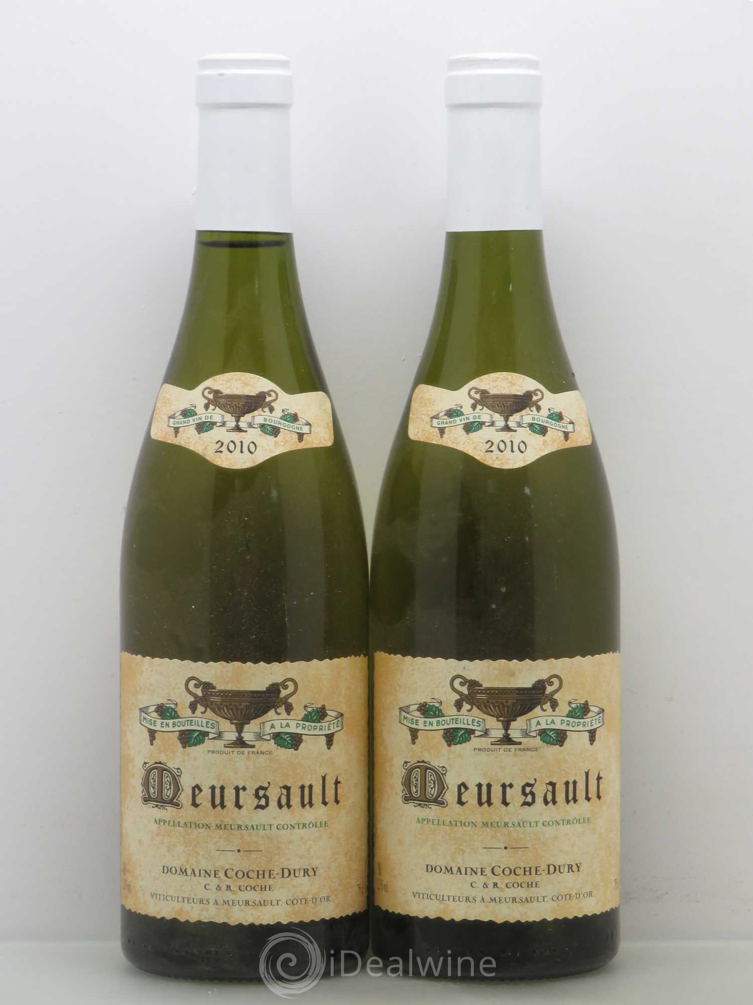 Meursault Coche Dury (Domaine) 2010 - Lot de 2 bouteilles - 0