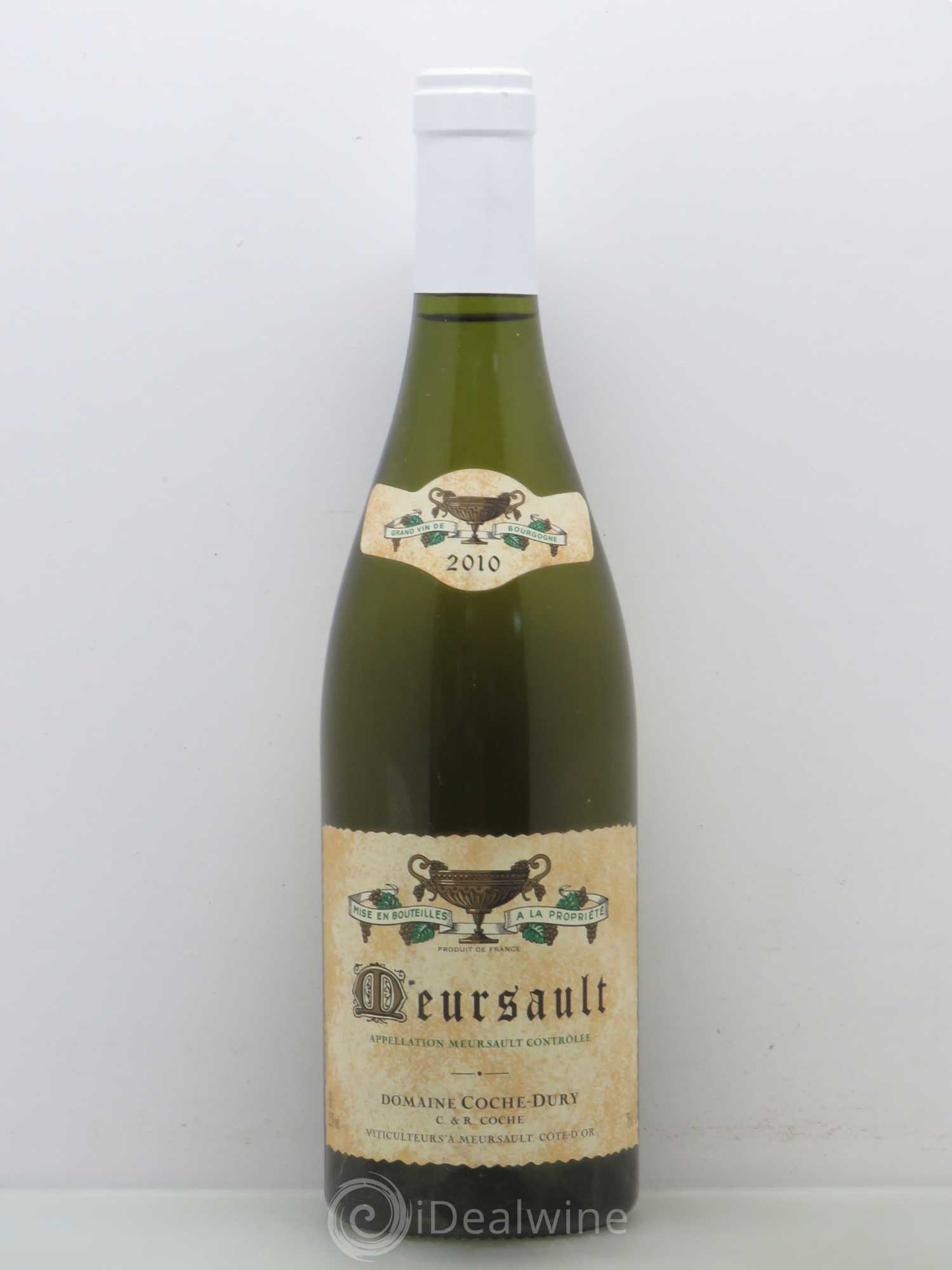 Meursault Coche Dury (Domaine) 2010 - Lot de 1 bouteille - 0