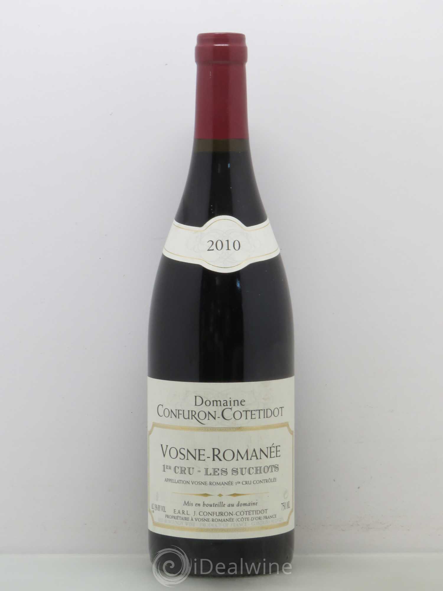 Vosne-Romanée 1er Cru Les Suchots Confuron-Cotetidot 2010 - Lot de 1 bouteille - 0