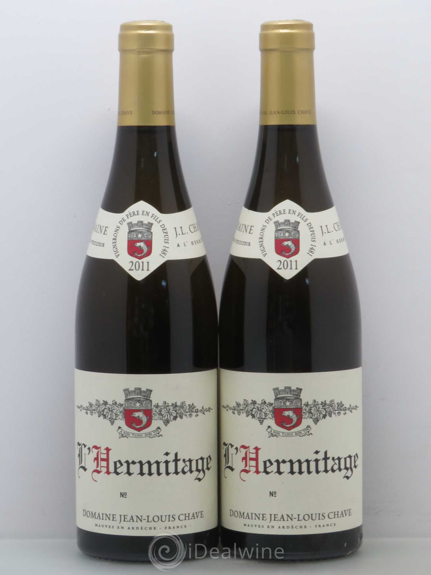 Hermitage Jean-Louis Chave 2011 - Lot de 2 bouteilles - 0