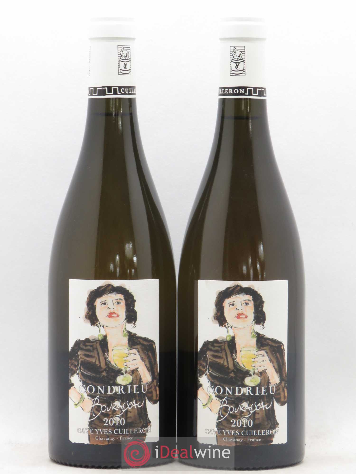 Condrieu Bourasseau Yves Cuilleron 2010 - Posten von 2 Flaschen - 0