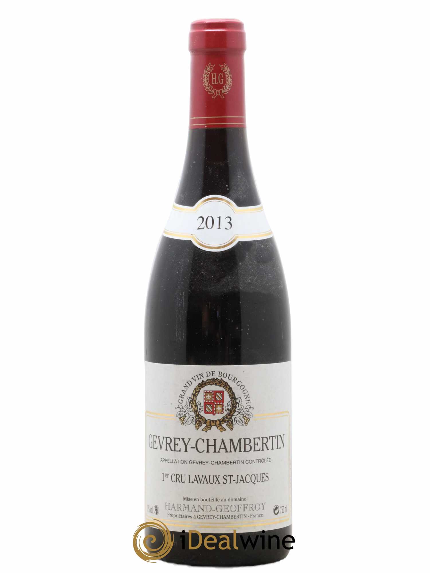 Gevrey-Chambertin 1er Cru Lavaux Saint Jacques Harmand-Geoffroy (Domaine) 2013 - Lot de 1 bouteille - 0
