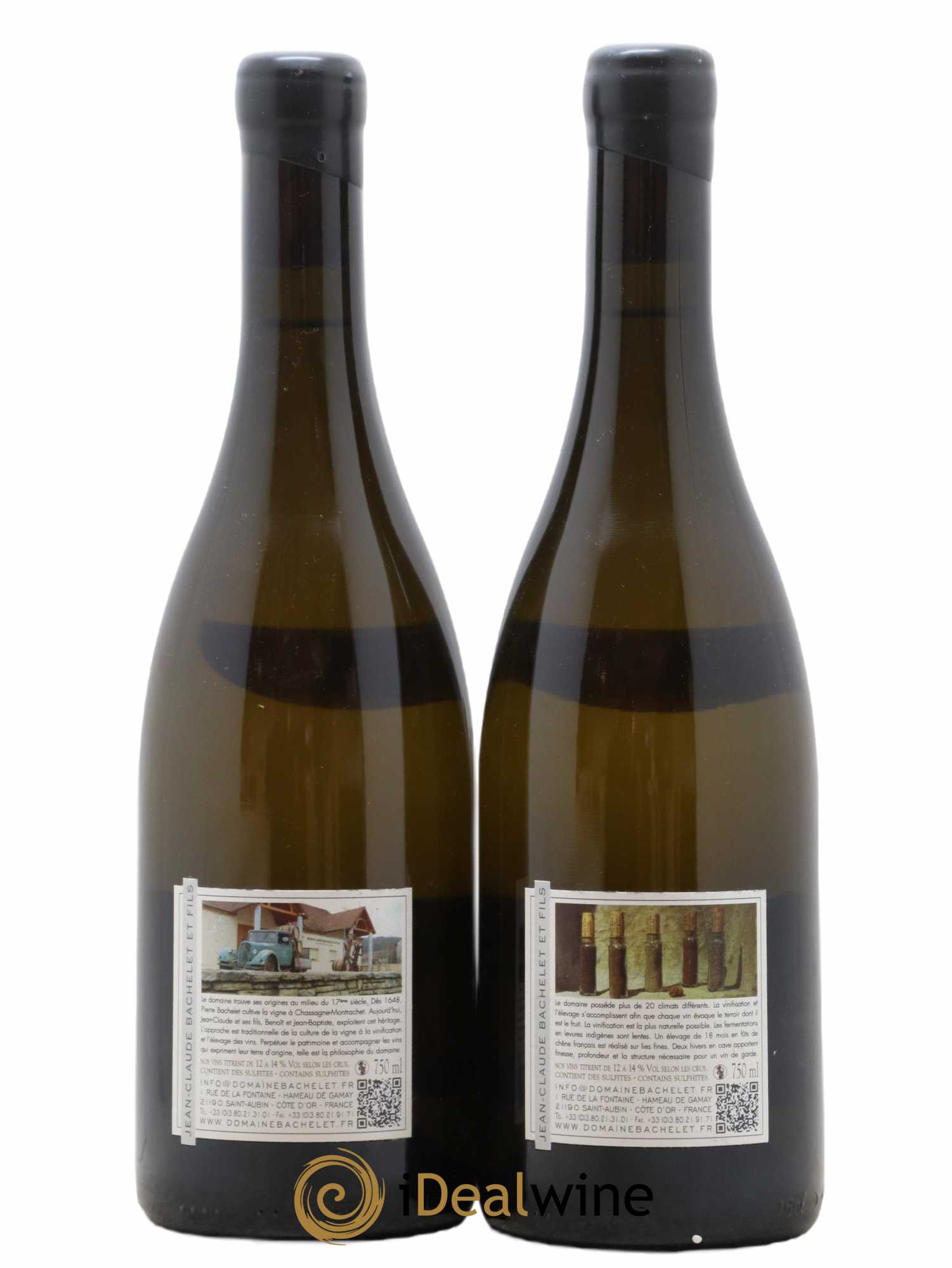 Bienvenues-Bâtard-Montrachet Grand Cru Jean-Claude Bachelet (Domaine) 2014 - Lot de 2 bouteilles - 1