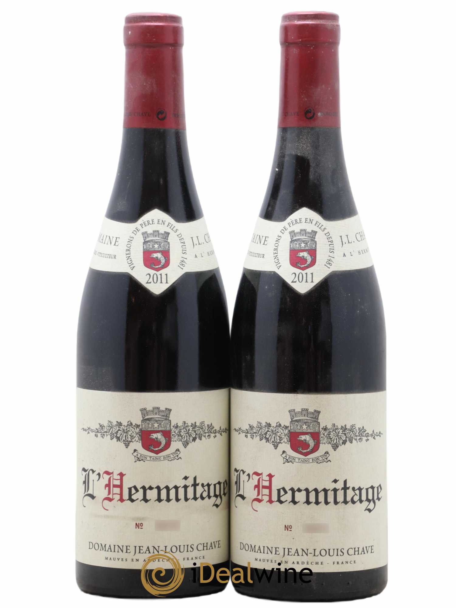 Hermitage Jean-Louis Chave 2011 - Lot de 2 bouteilles - 0