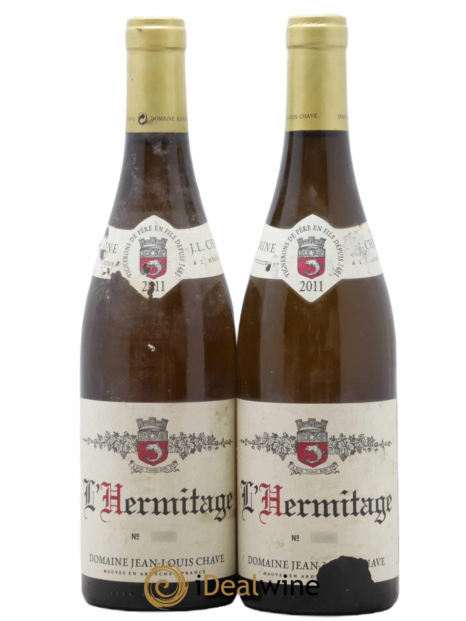 Hermitage Jean-Louis Chave 2011 - Lot de 2 bouteilles - 0