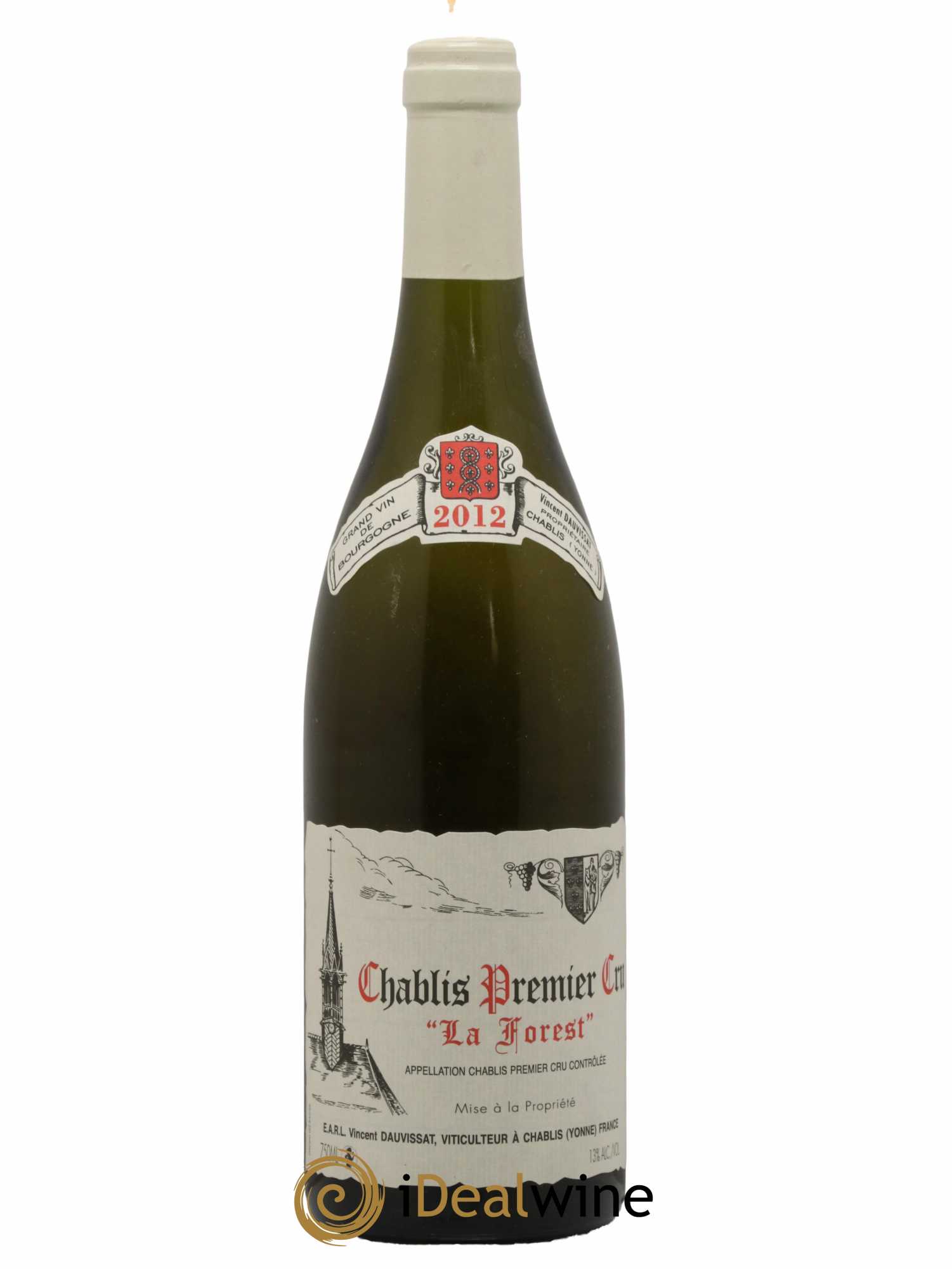 Chablis 1er Cru La Forest Vincent Dauvissat (Domaine) 2012 - Lot de 1 bouteille - 0
