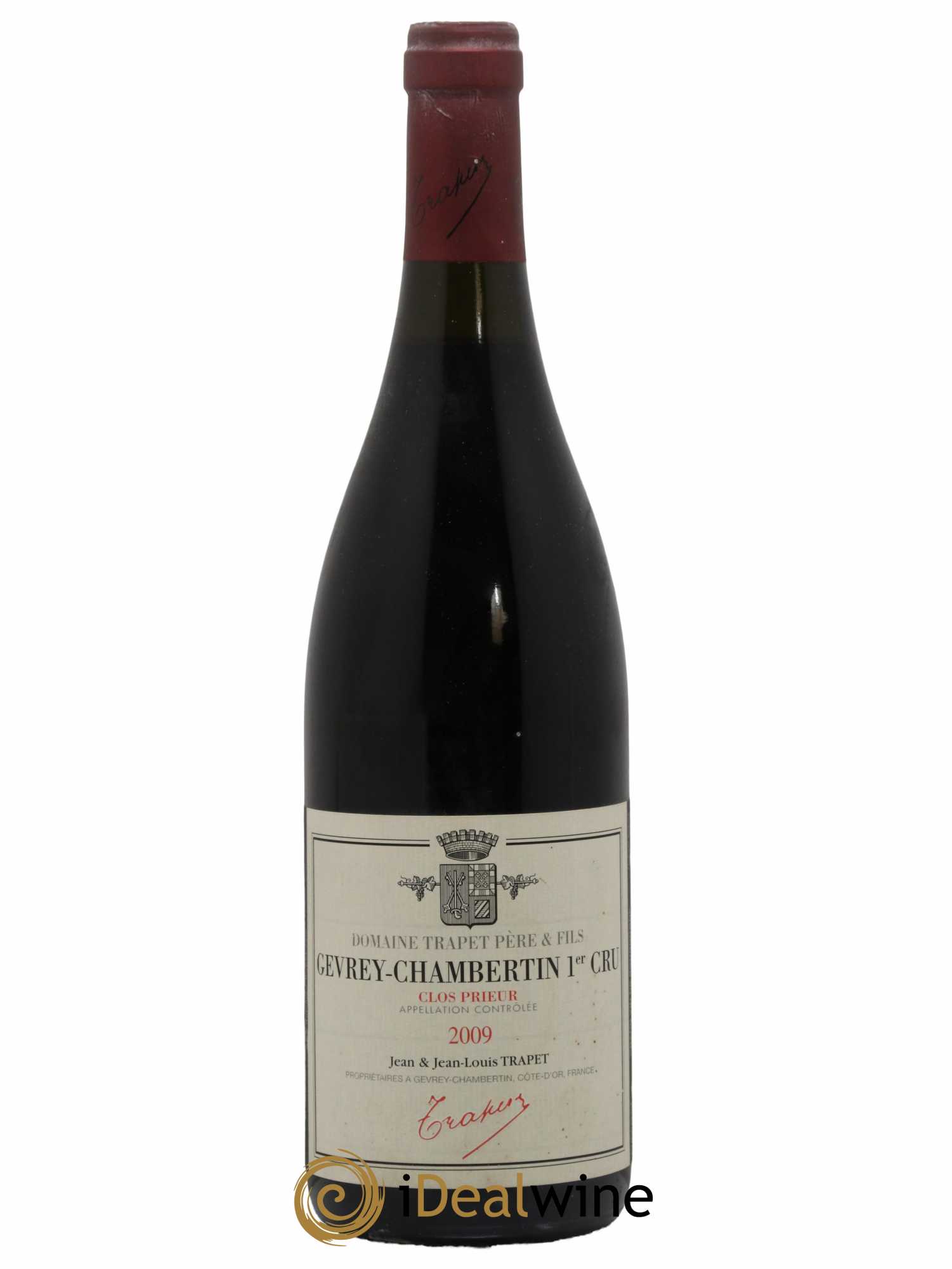 Gevrey-Chambertin 1er Cru Clos Prieur Domaine Trapet 2009 - Lot de 1 bouteille - 0