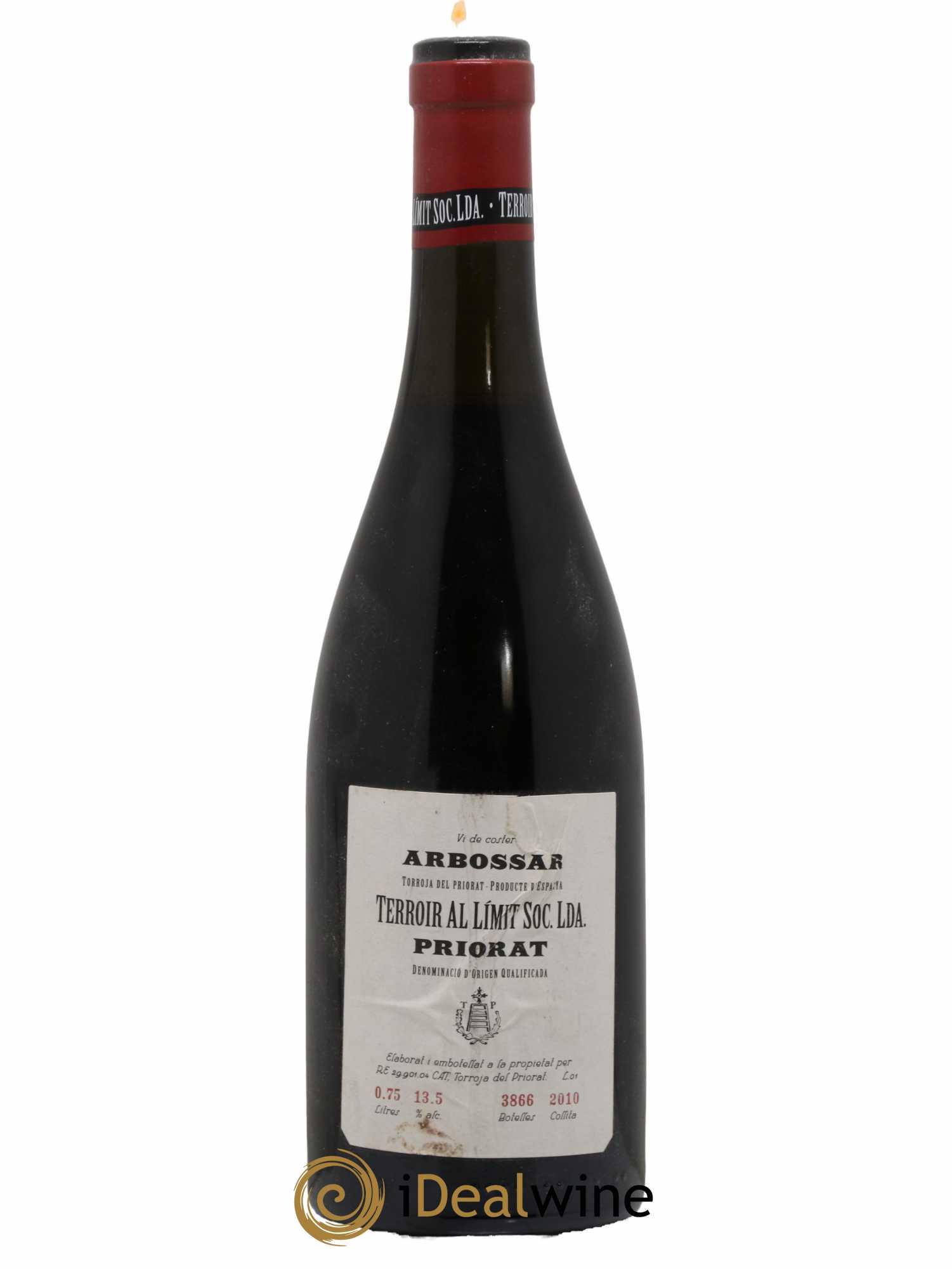 Priorat Terroir Al Limit Arbossar Dominik Hubert 2010 - Lot de 1 bouteille - 0