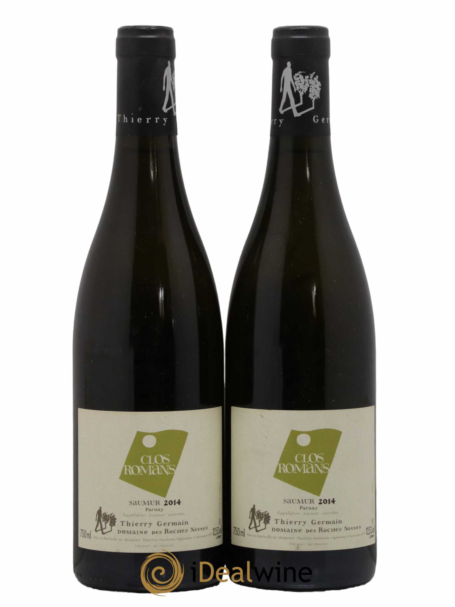 Saumur Clos Romans Domaine des Roches Neuves - Thierry Germain 2014 - Lot de 2 bouteilles - 0