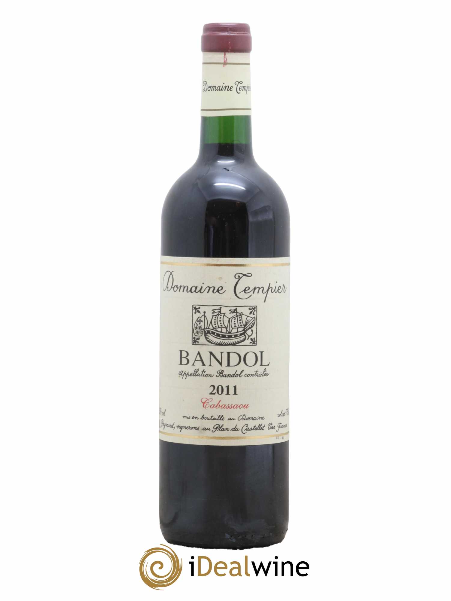 Bandol Domaine Tempier Cuvée Cabassaou Famille Peyraud 2011 - Lot de 1 bouteille - 0