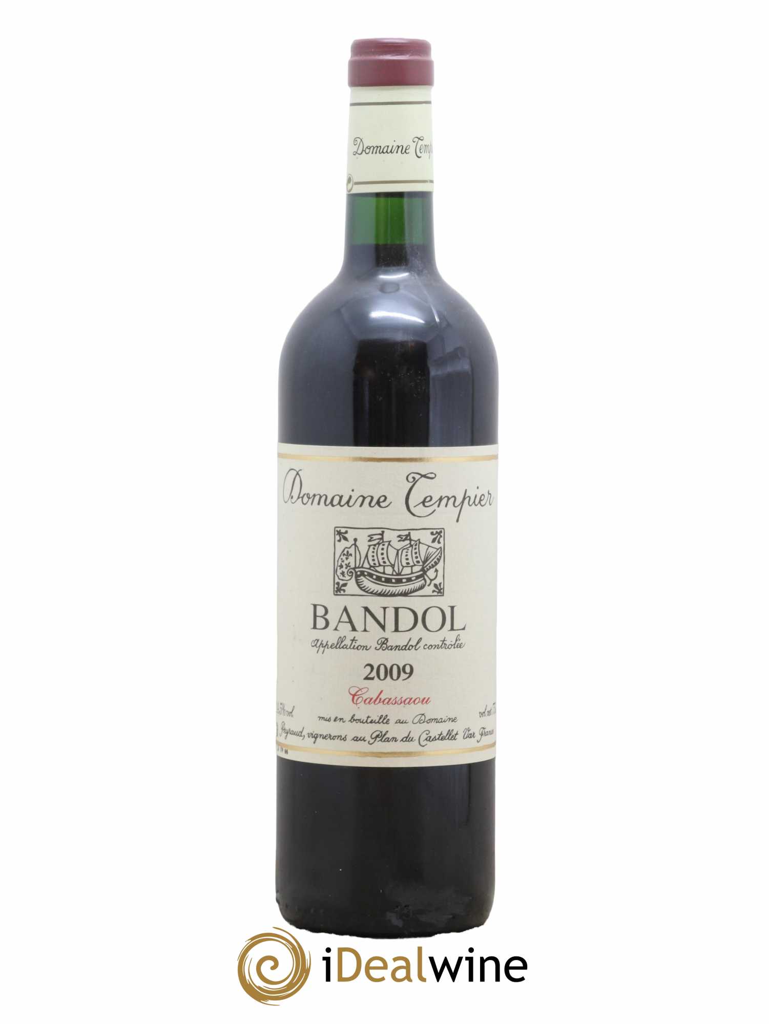 Bandol Domaine Tempier Cuvée Cabassaou Famille Peyraud 2009 - Lot de 1 bouteille - 0
