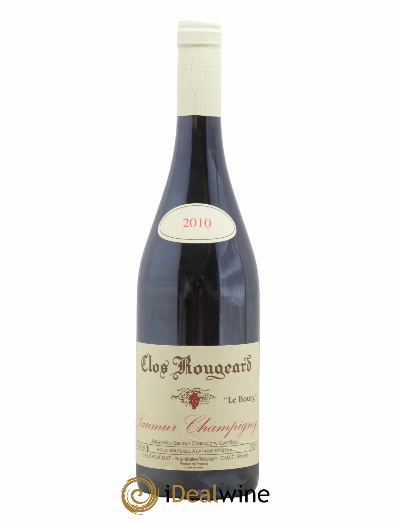 Saumur-Champigny Le Bourg Clos Rougeard 2010 - Lot de 1 bouteille - 0