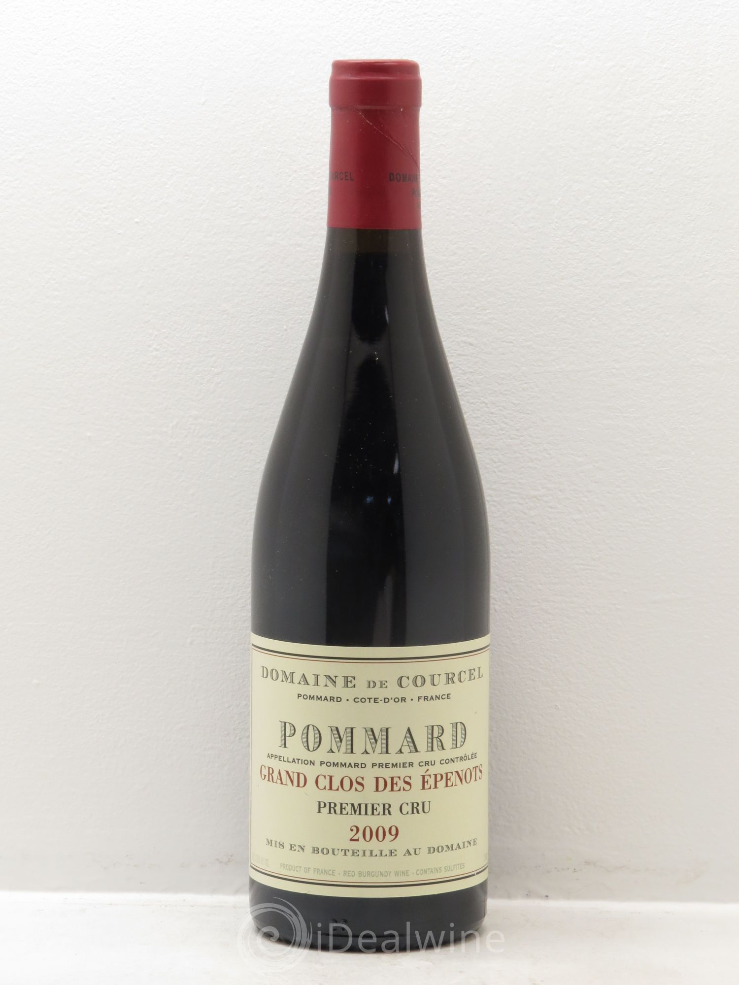 Pommard 1er Cru Grand Clos des Epenots de Courcel (Domaine) 2009 - Lot de 1 bouteille - 0