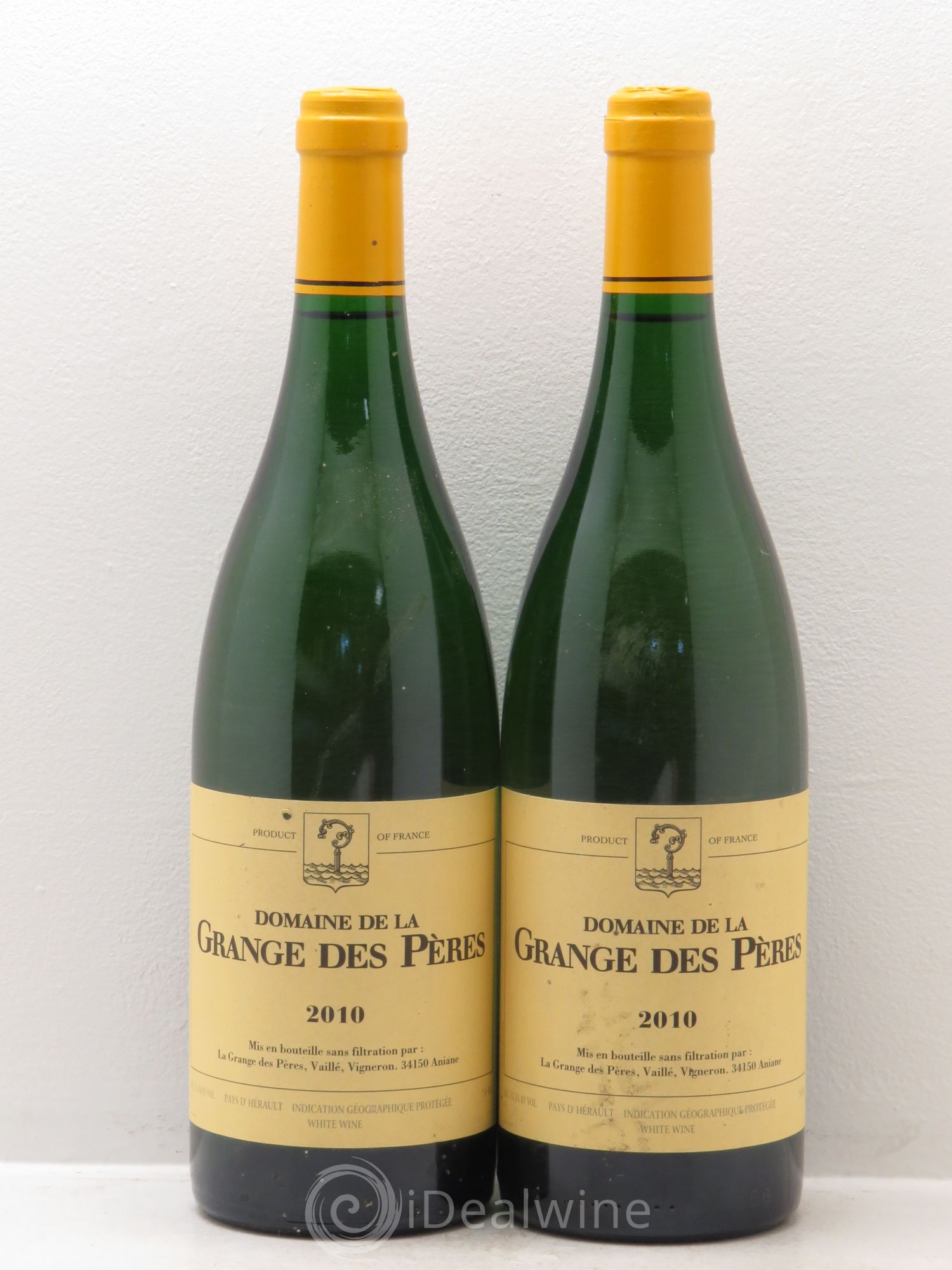 Pays d'Hérault Grange des Pères Laurent Vaillé 2010 - Lot de 2 bouteilles - 0