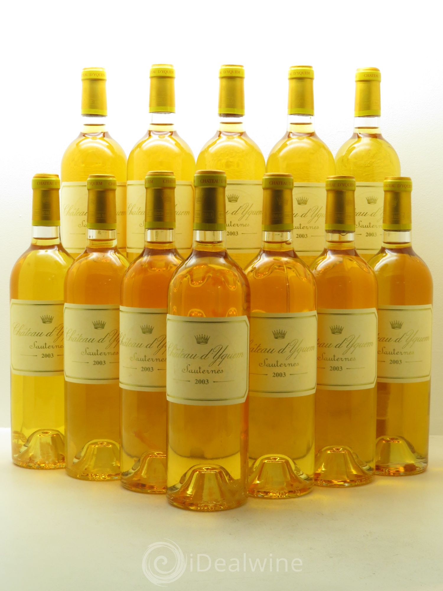Château d' Yquem 1er Cru Classé Supérieur 2003 - Lotto di 12 bottiglie - 0