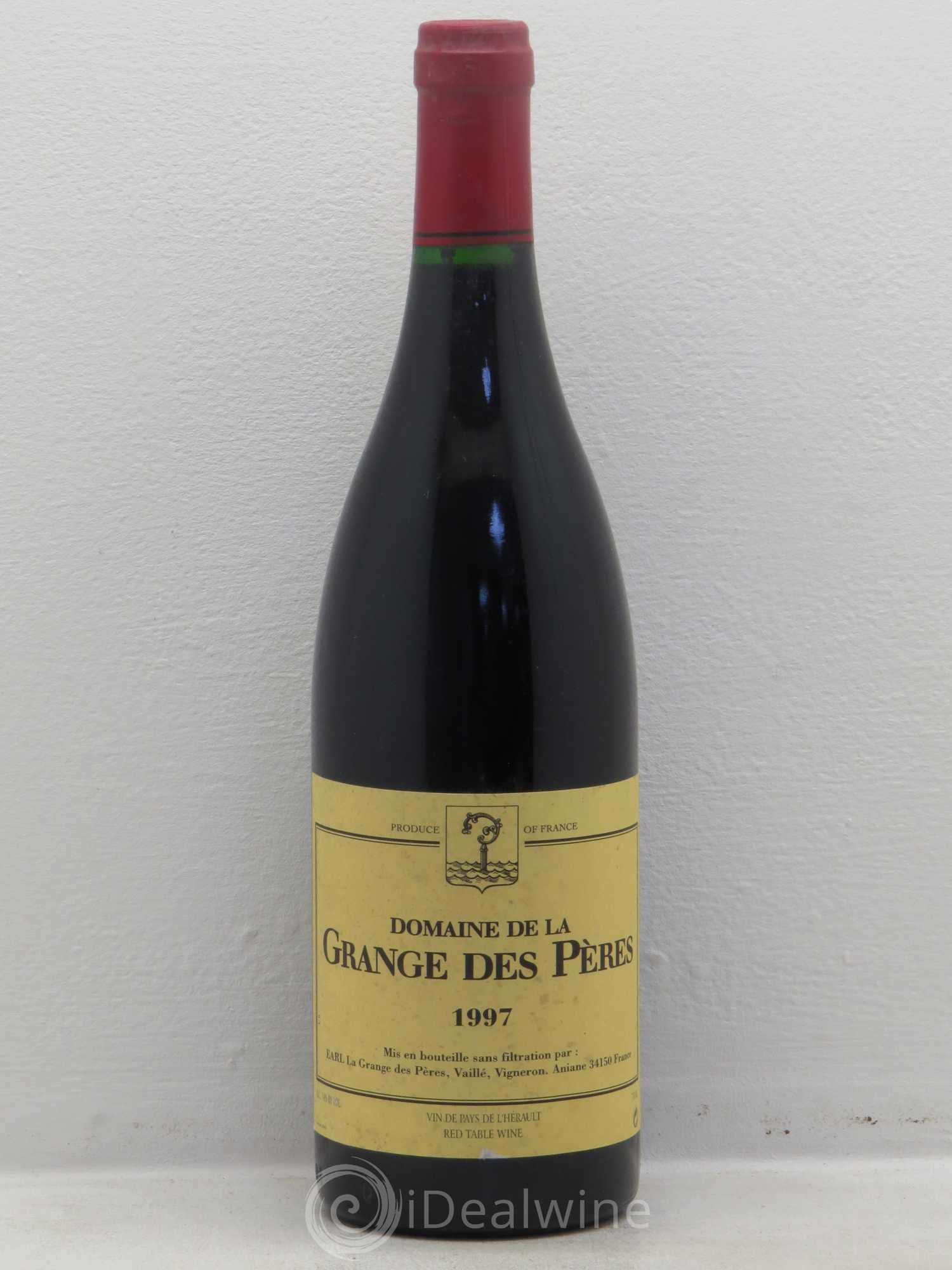 Pays d'Hérault Grange des Pères Laurent Vaillé 1997 - Lot de 1 bouteille - 0