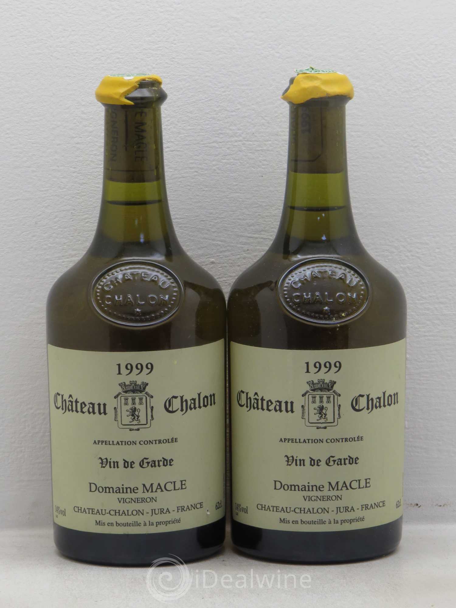 Château-Chalon Jean Macle 1999 - Lot de 2 bouteilles - 0
