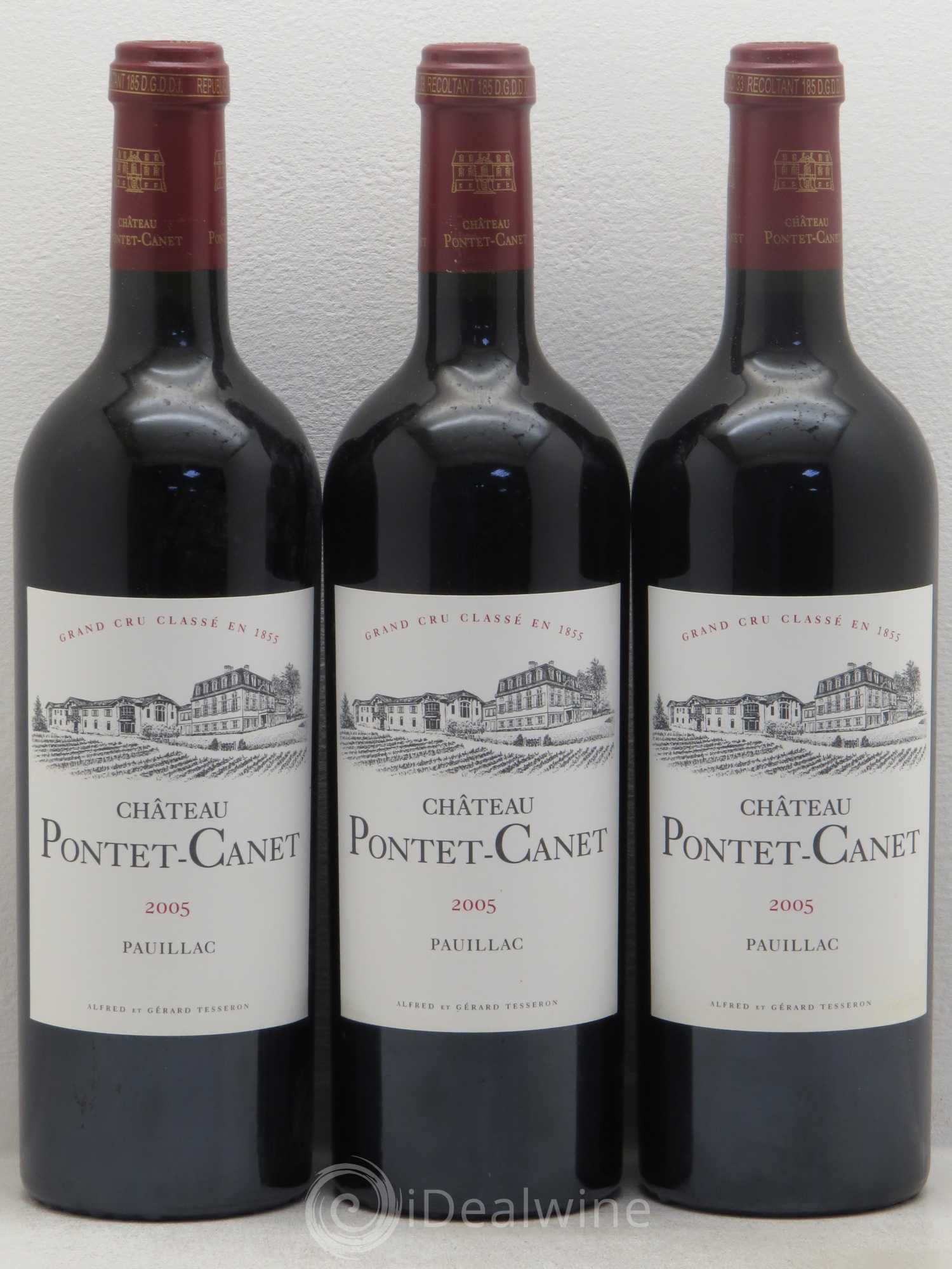 Château Pontet Canet 5ème Grand Cru Classé 2005 - Lot de 12 bouteilles - 4