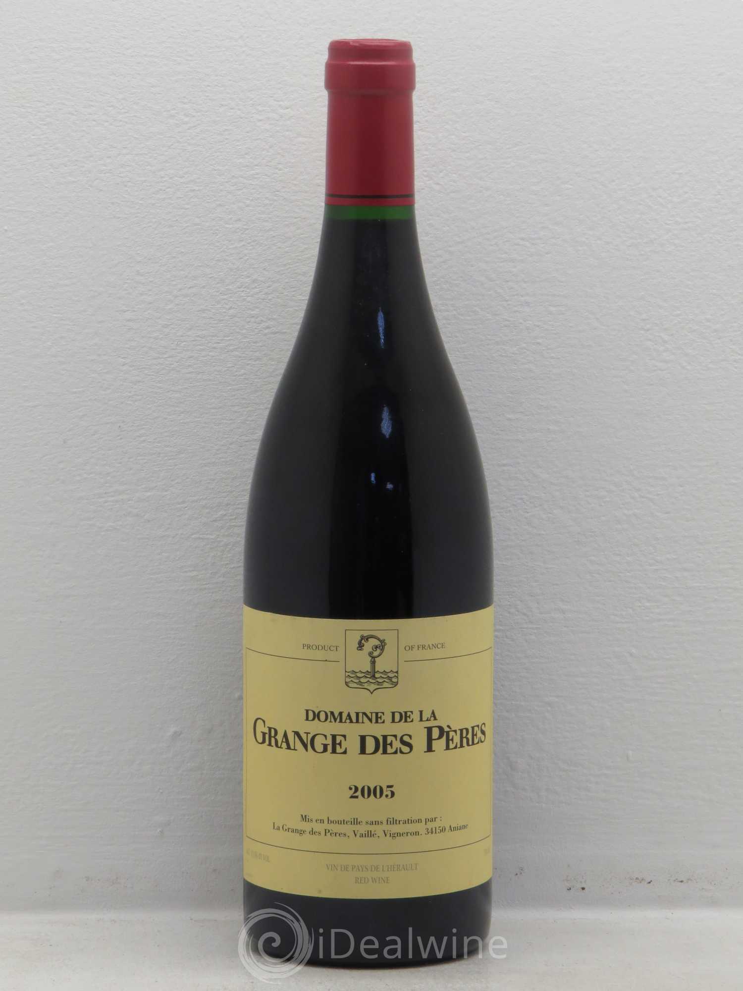 Pays d'Hérault Grange des Pères Laurent Vaillé 2005 - Lot de 1 bouteille - 0