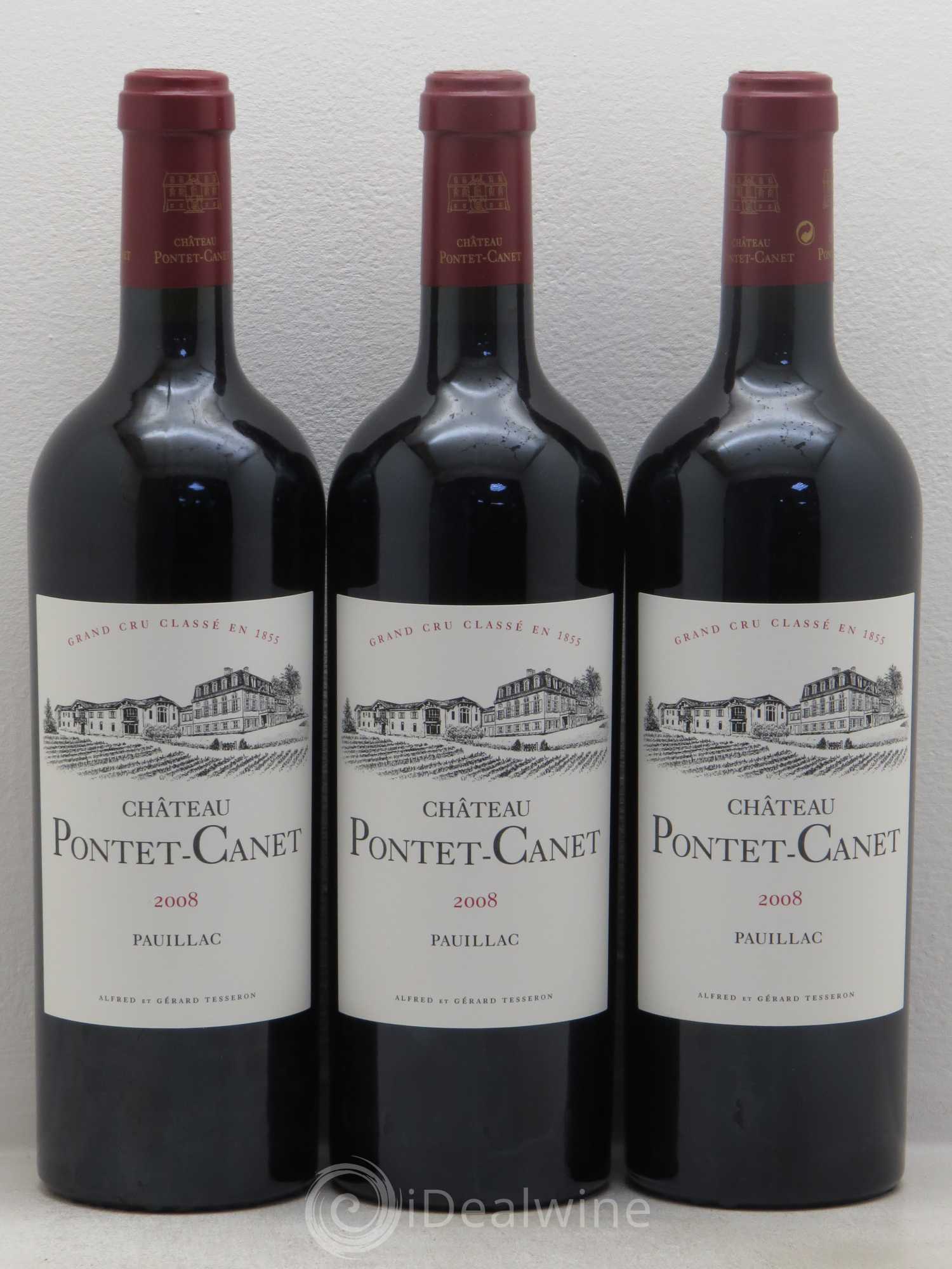 Château Pontet Canet 5ème Grand Cru Classé 2008 - Lot de 12 bouteilles - 4