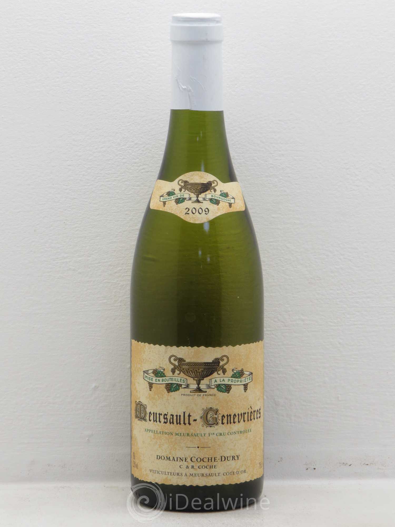 Meursault 1er Cru Genevrières Coche Dury (Domaine) 2009 - Lot de 1 bouteille - 0