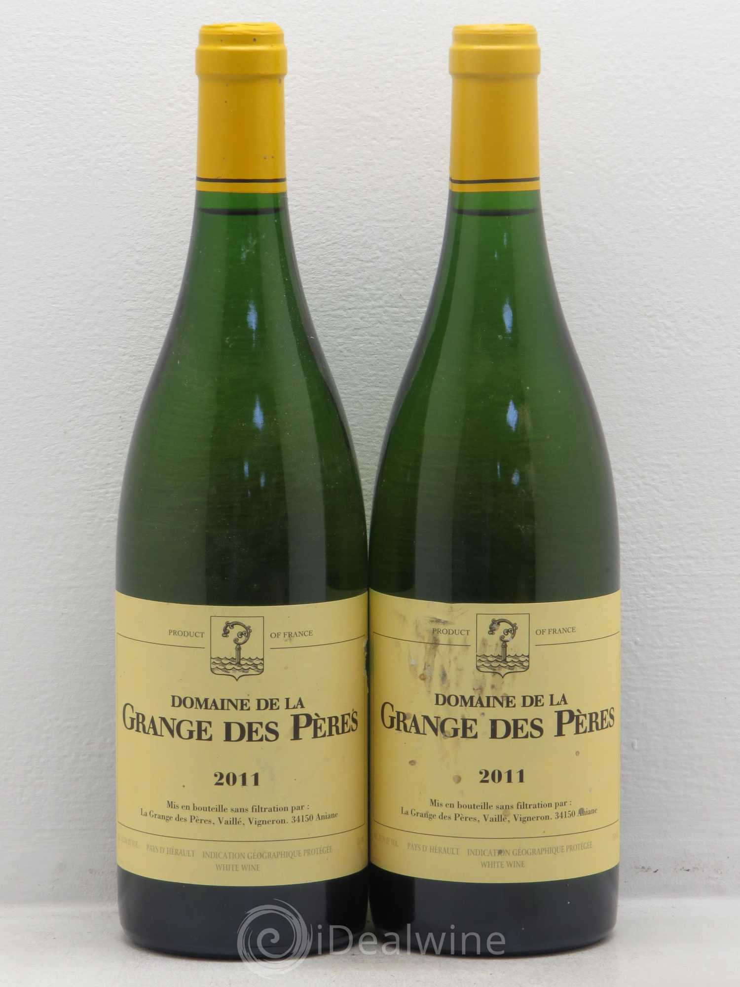 Pays d'Hérault Grange des Pères Laurent Vaillé 2011 - Lot de 2 bouteilles - 0