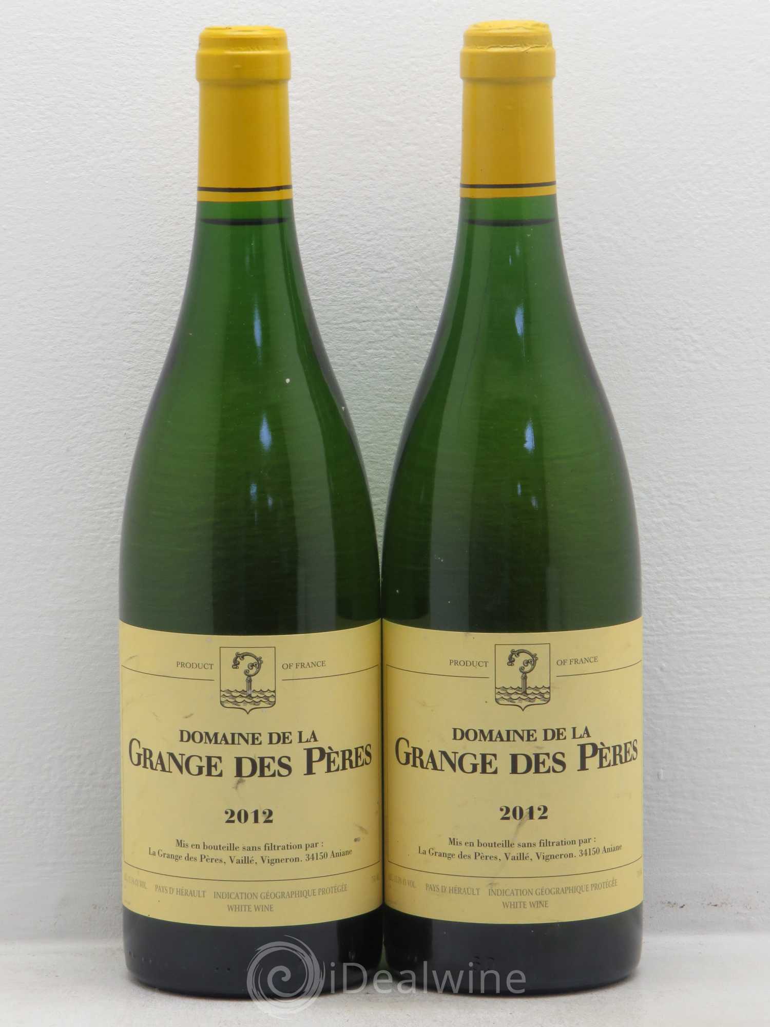 Pays d'Hérault Grange des Pères Laurent Vaillé 2012 - Lot de 2 bouteilles - 0