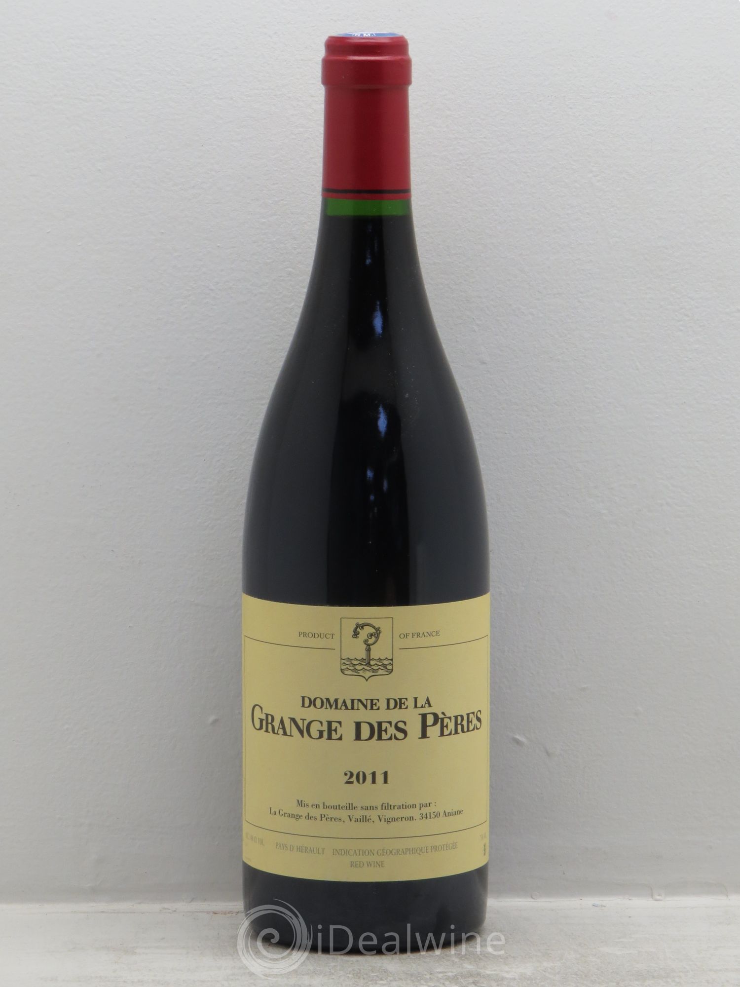 Pays d'Hérault Grange des Pères Laurent Vaillé 2011 - Lot de 1 bouteille - 0