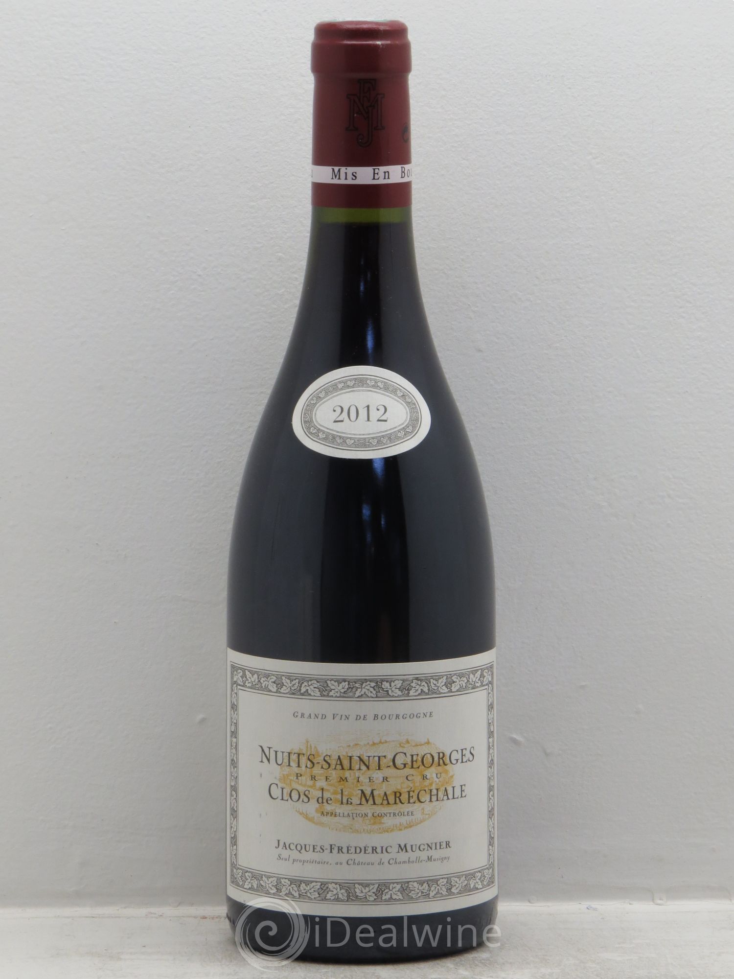 Nuits-Saint-Georges 1er Cru Clos de La Maréchale Jacques-Frédéric Mugnier 2012 - Lot de 1 bouteille - 0