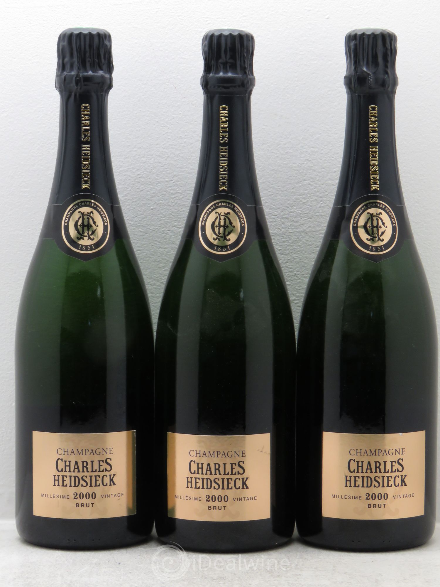Brut Réserve Charles Heidsieck 2000 - Lot de 3 bouteilles - 0