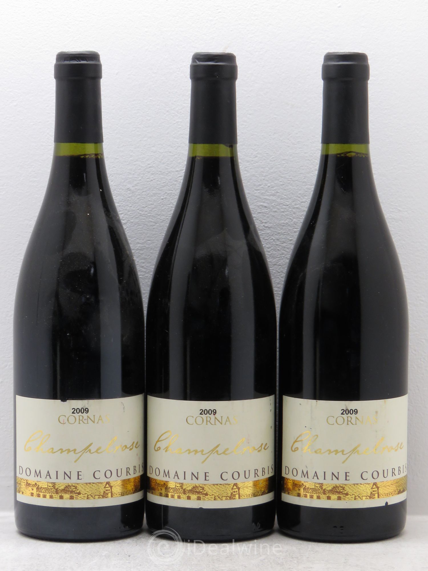 Cornas Champelrose 2009 - Lot de 3 bouteilles - 0