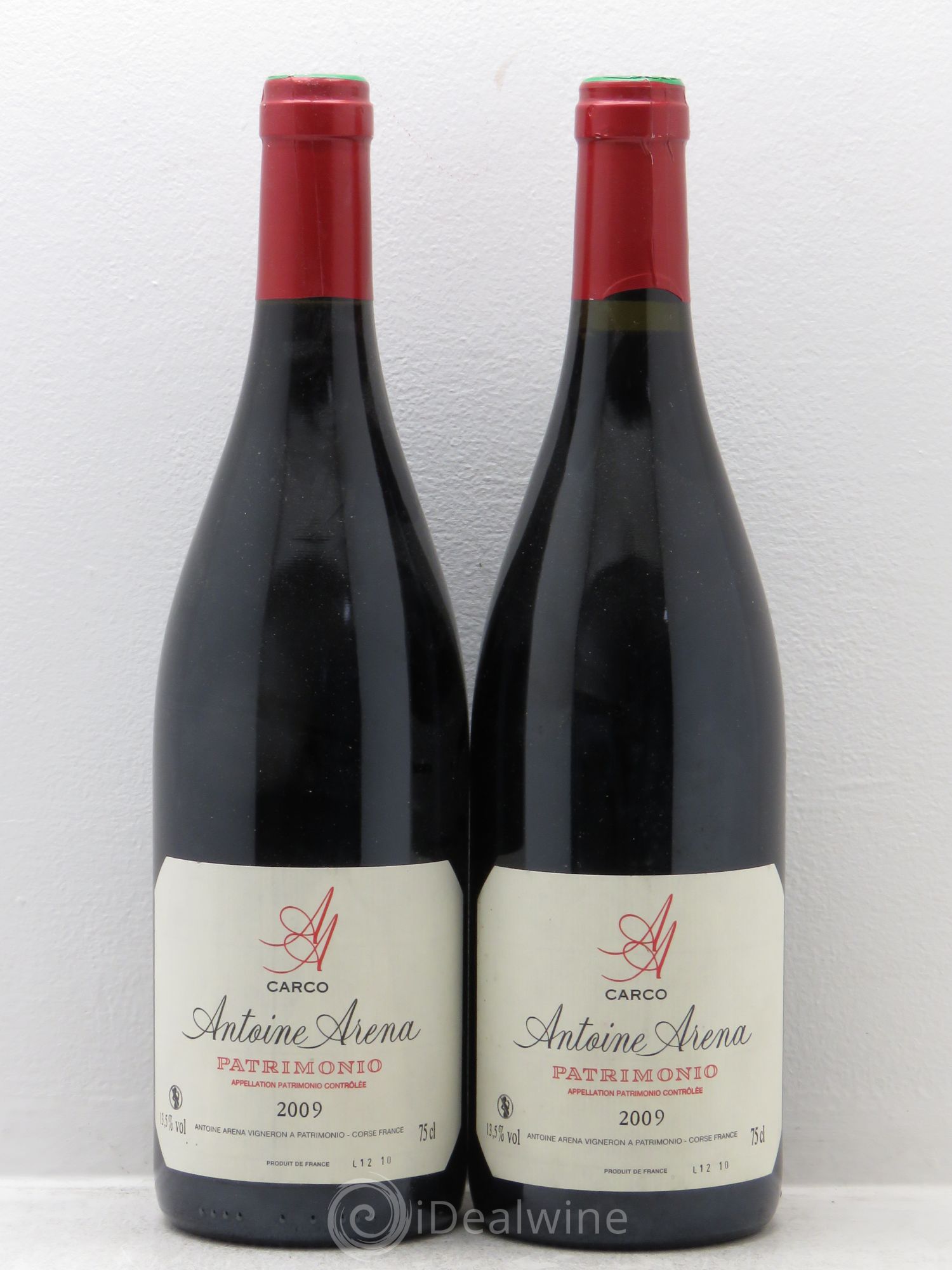 Patrimonio Carco Antoine Arena 2009 - Lot de 2 bouteilles - 0