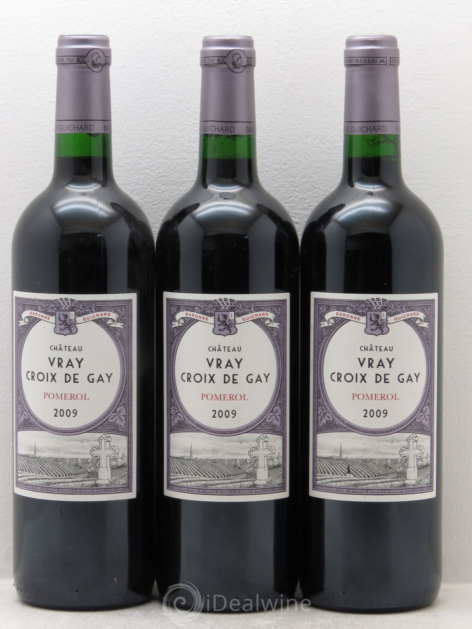 Château Vray Croix de Gay 2009 - Lot de 3 bouteilles - 0