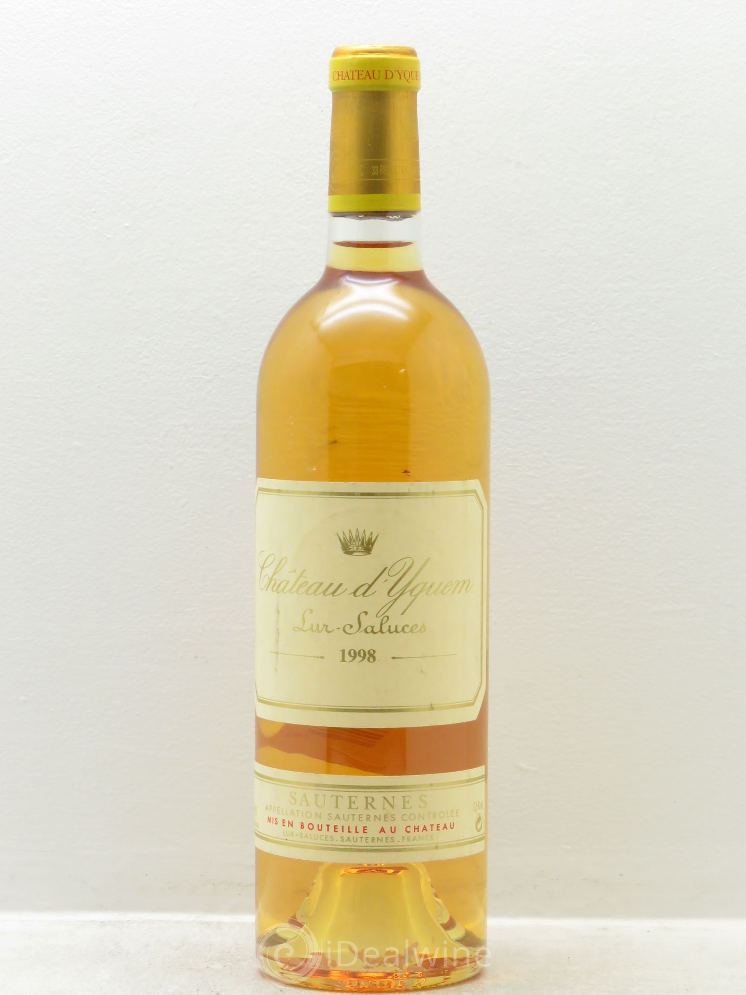Château d' Yquem 1er Cru Classé Supérieur 1998 - Lotto di 1 bottiglia - 0