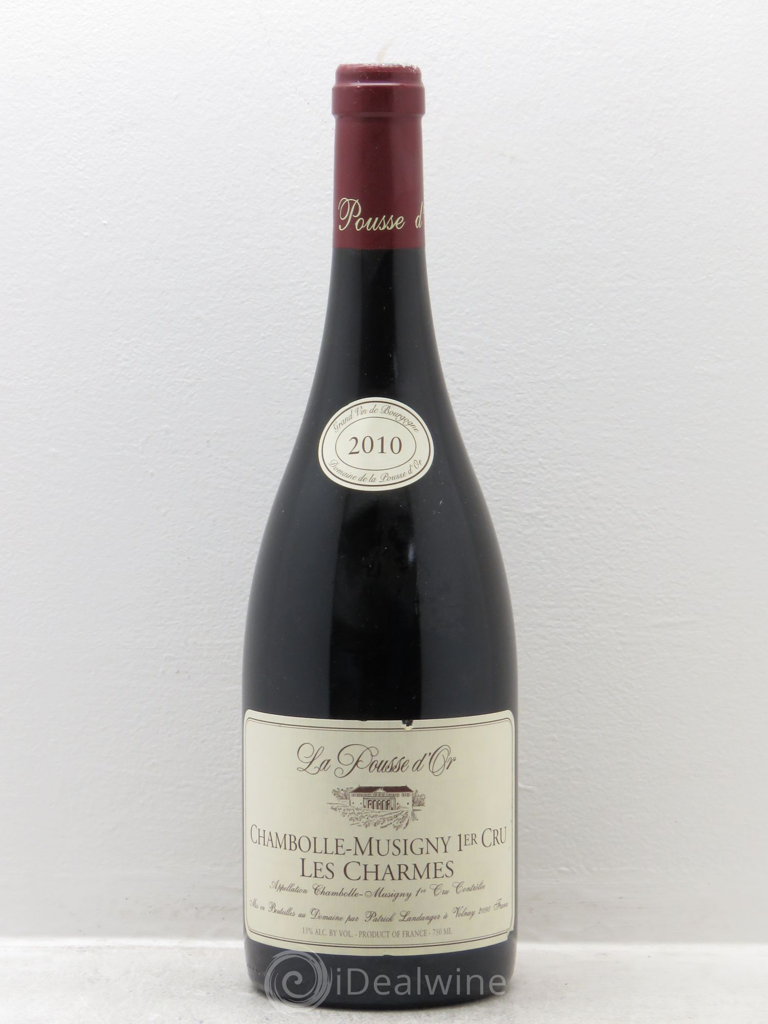 Chambolle-Musigny 1er Cru Les Charmes La Pousse d'Or (Domaine de) 2010 - Lot de 1 bouteille - 0