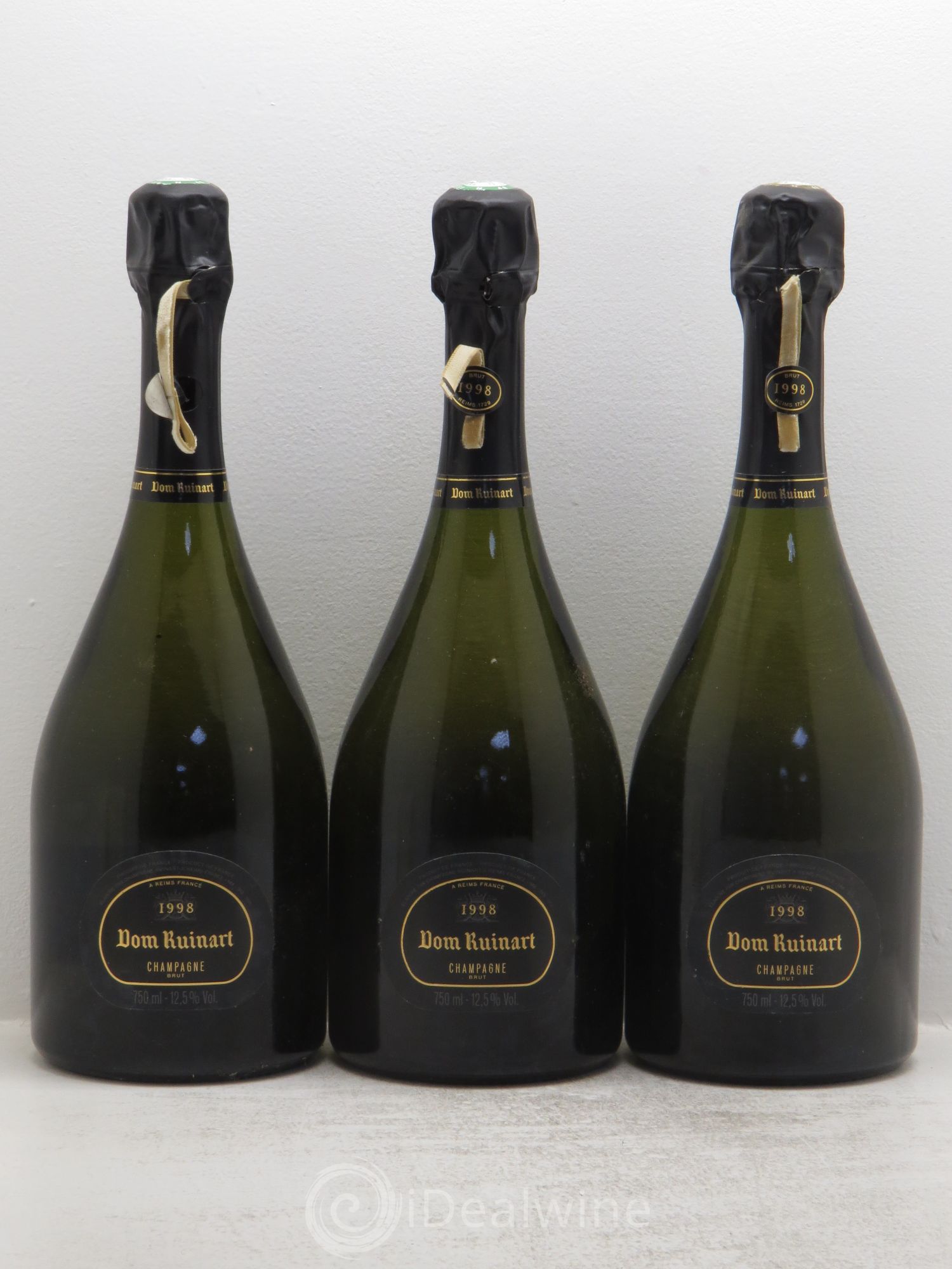 Dom Ruinart Brut Ruinart 1998 - Lot de 3 bouteilles - 0