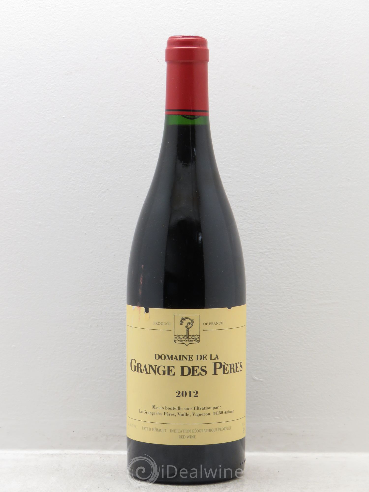 Pays d'Hérault Grange des Pères Laurent Vaillé 2012 - Lot de 6 bouteilles - 0