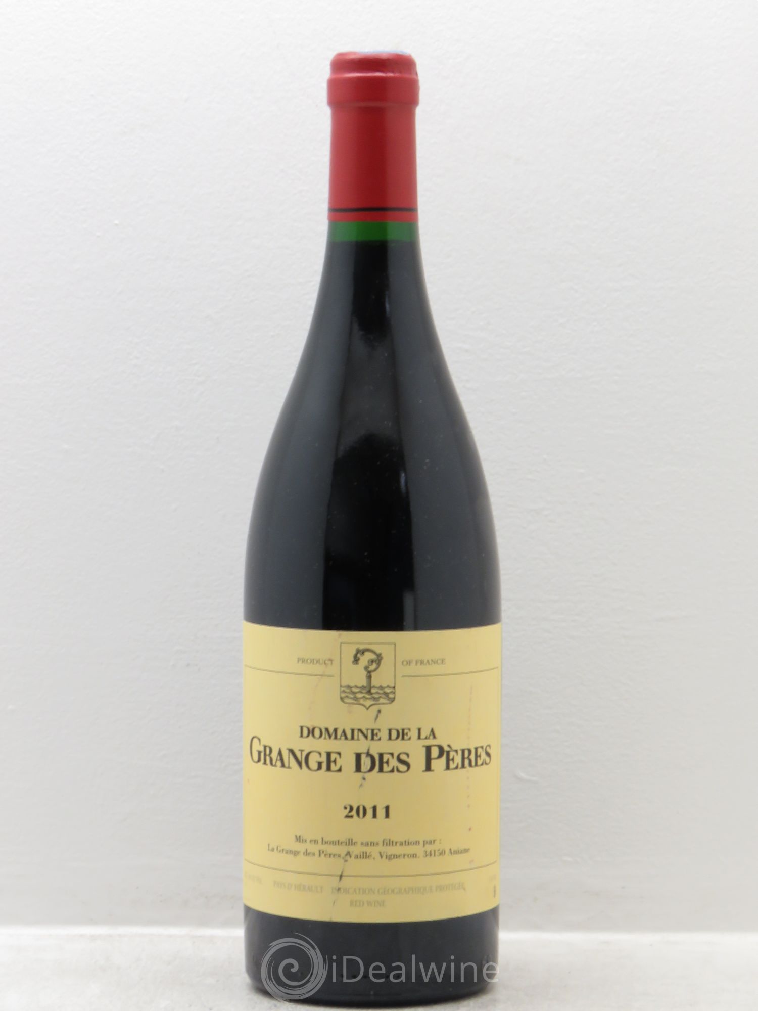 Pays d'Hérault Grange des Pères Laurent Vaillé 2011 - Lot de 1 bouteille - 0