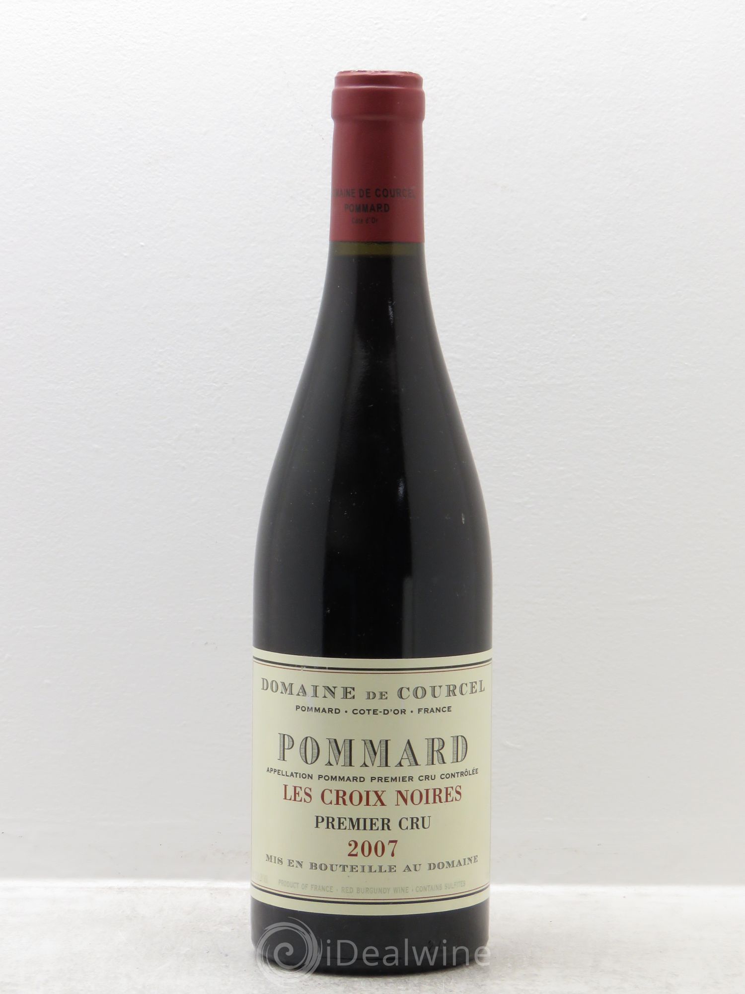 Pommard 1er Cru Les Croix Noires de Courcel (Domaine) 2007 - Lot de 1 bouteille - 0