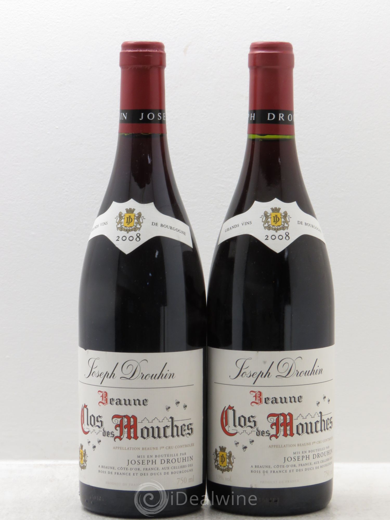 Beaune 1er Cru Clos des Mouches Joseph Drouhin 2008 - Lot de 2 bouteilles - 0