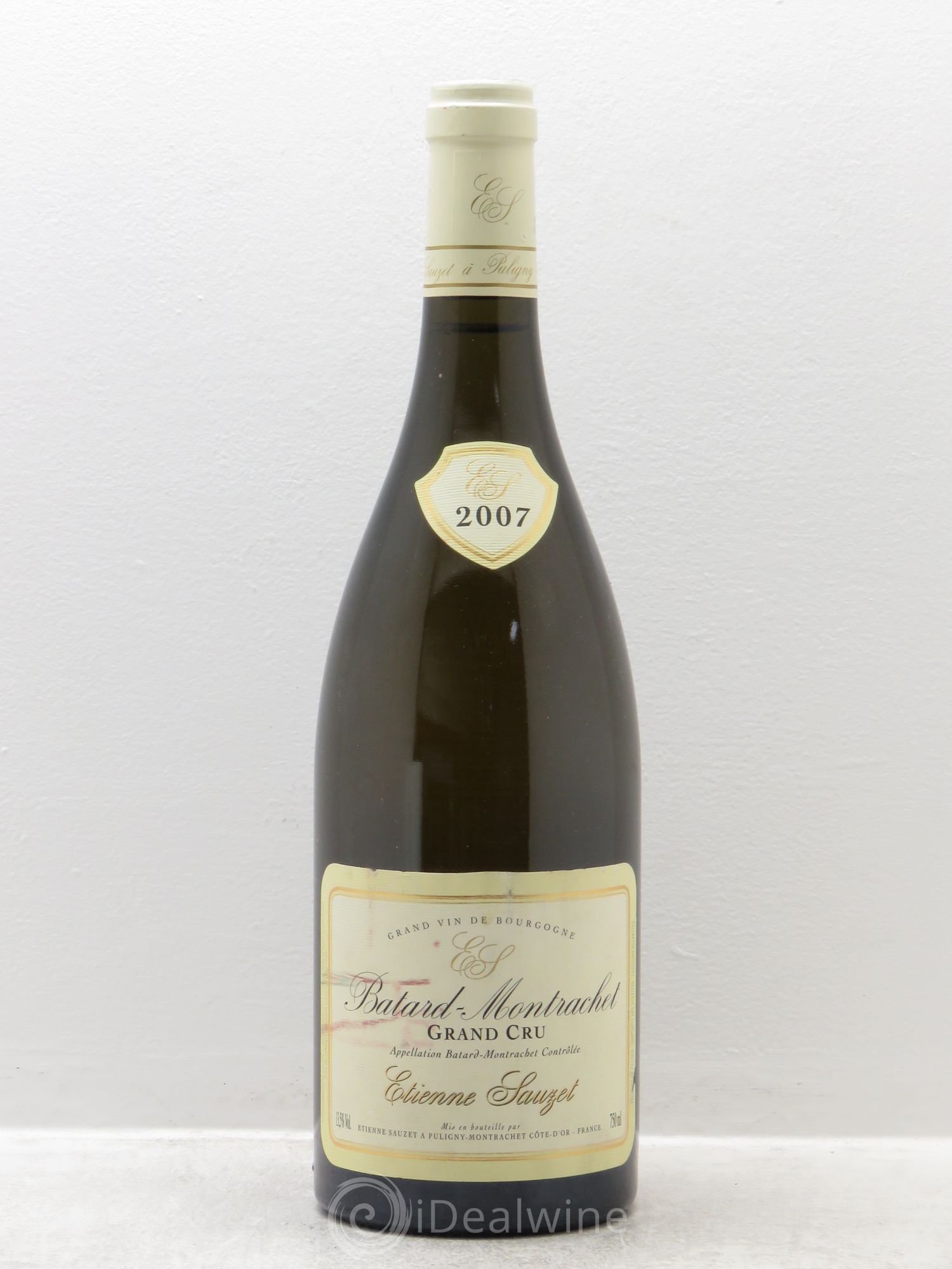 Bâtard-Montrachet Grand Cru Etienne Sauzet 2007 - Lot de 1 bouteille - 0