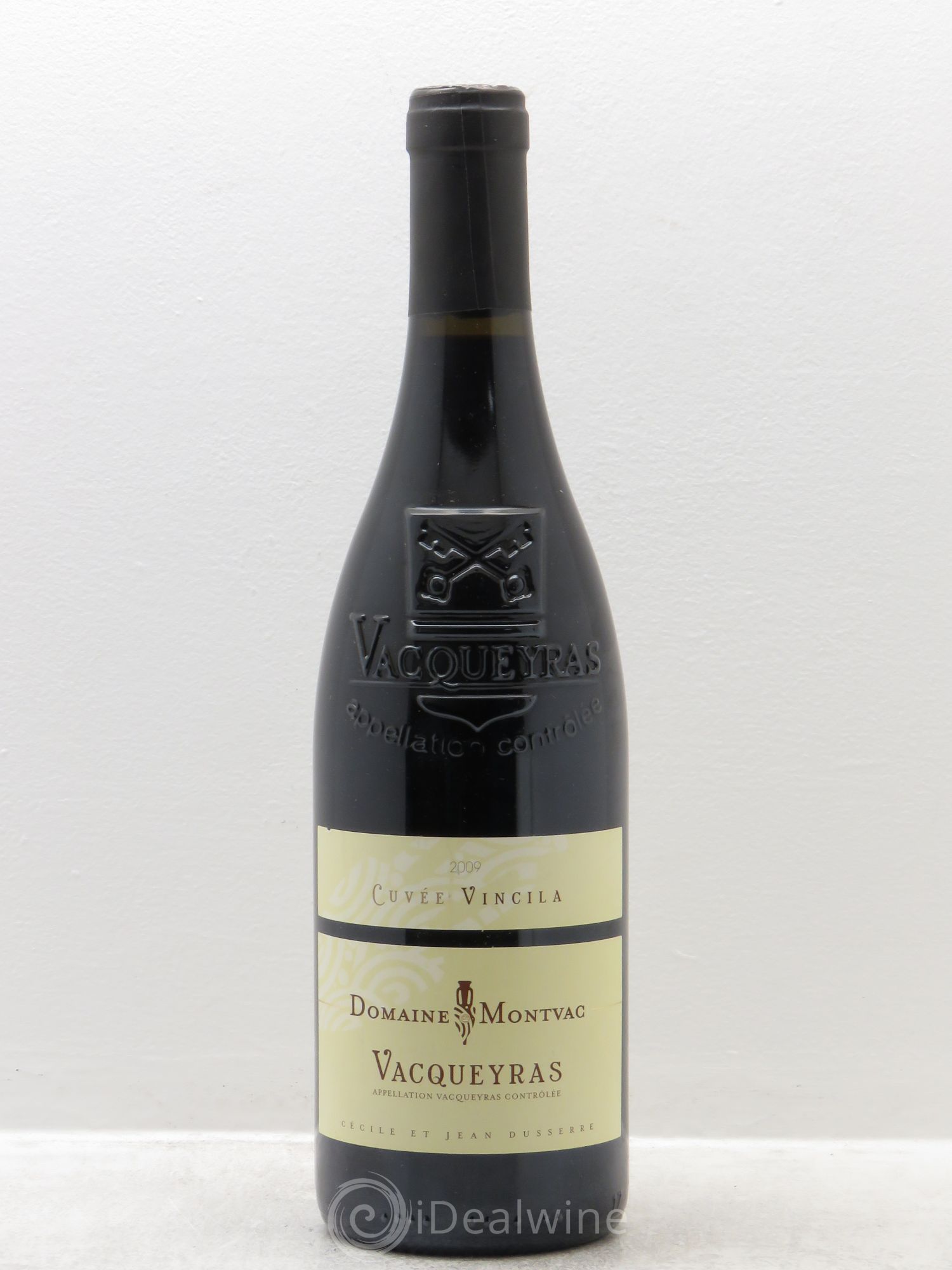 Vacqueyras Montvac cuvée vincilia 2009 - Posten von 6 Flaschen - 0