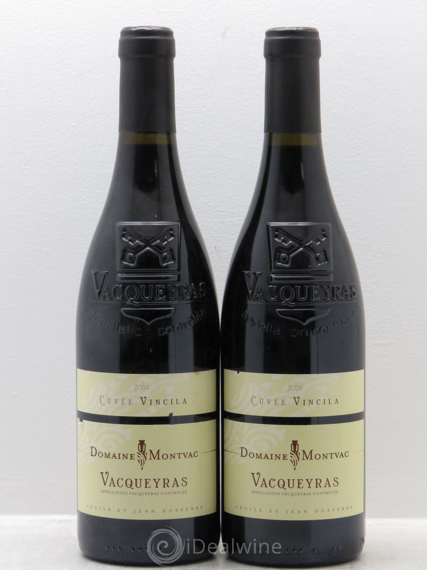 Vacqueyras Montvac cuvée vincilia 2009 - Posten von 2 Flaschen - 0
