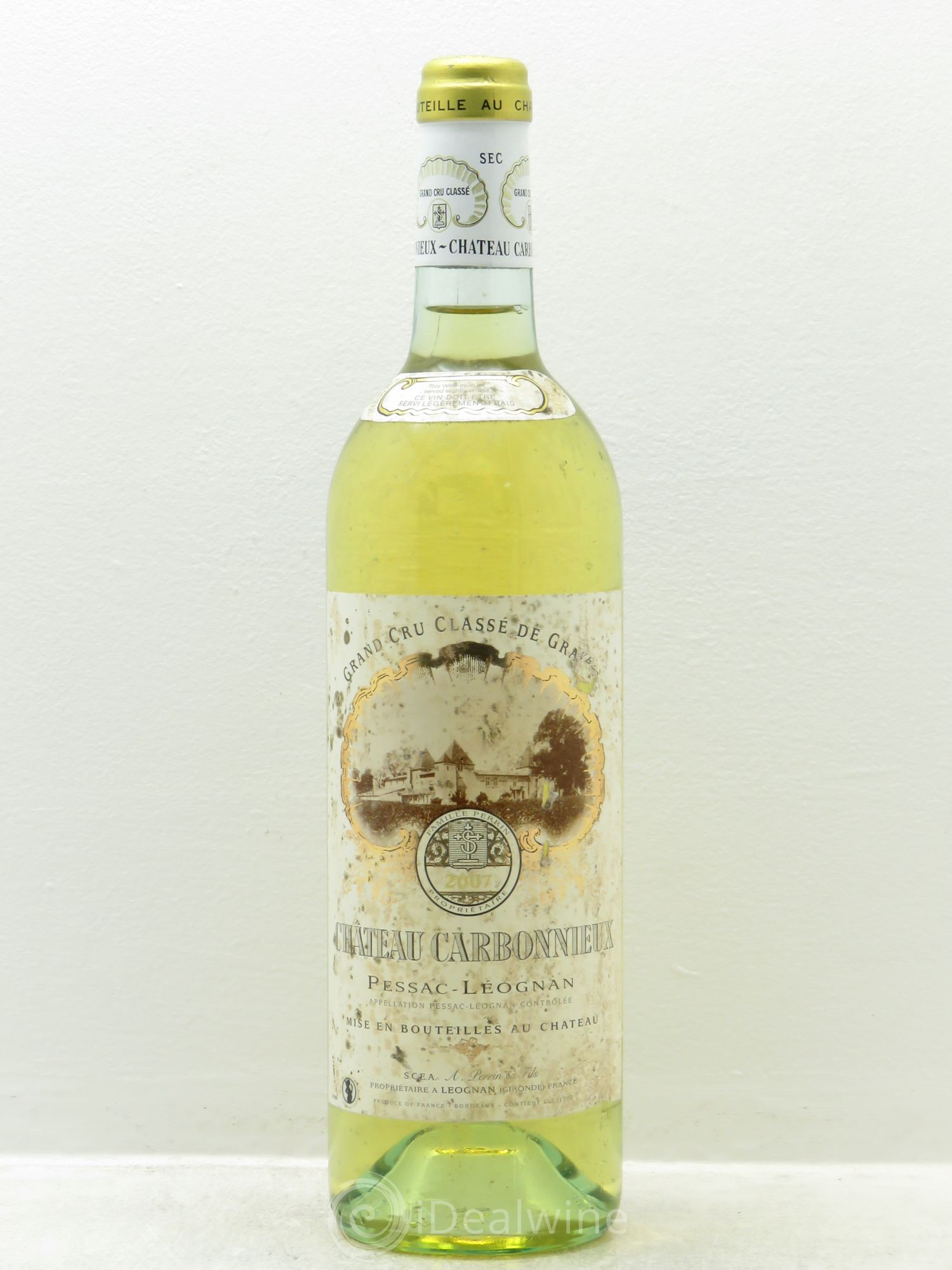 Château Carbonnieux Cru Classé de Graves 2007 - Lot de 1 bouteille - 0