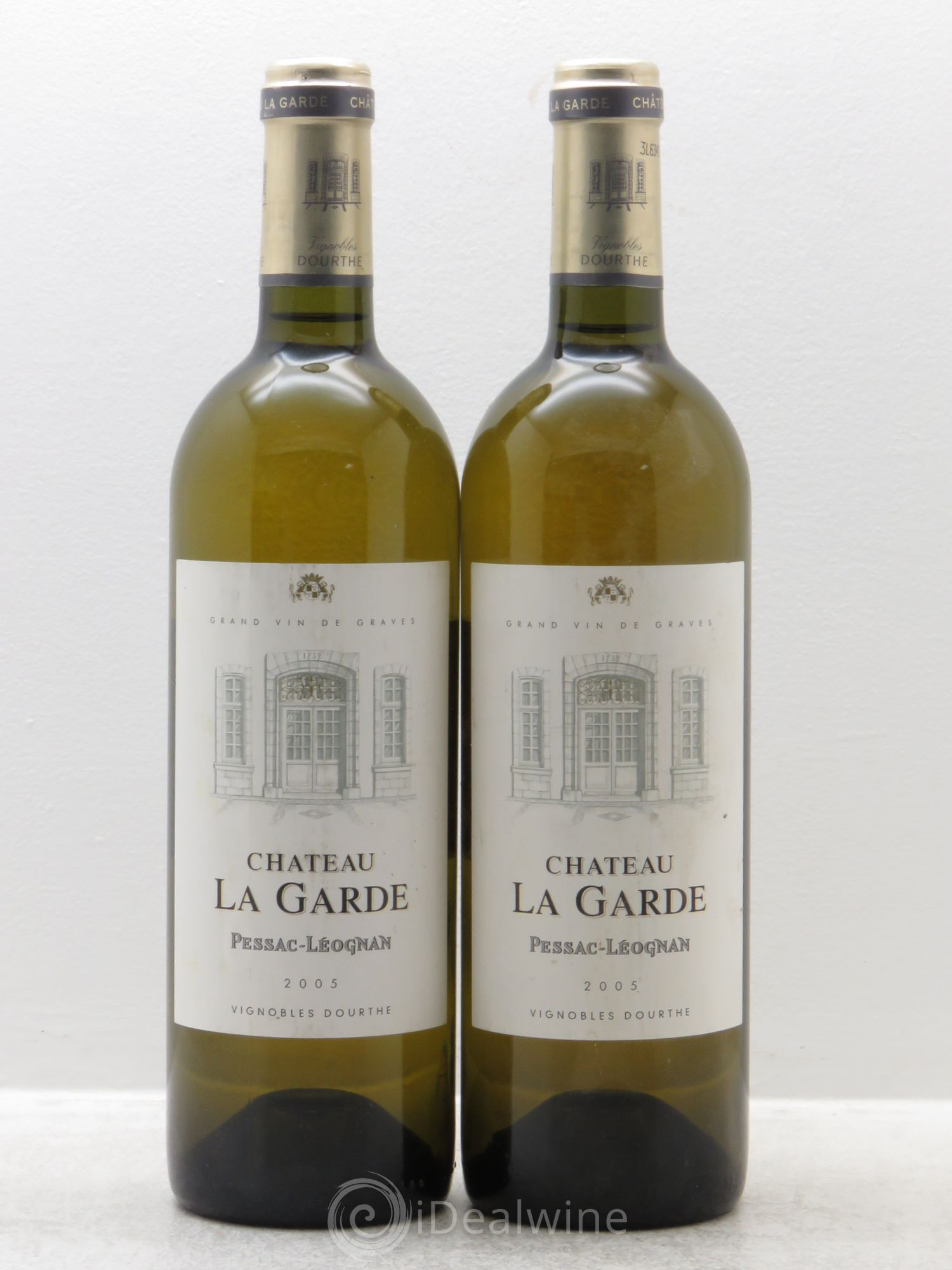 Bordeaux la garde pessac leognan 2005 - Posten von 2 Flaschen - 0